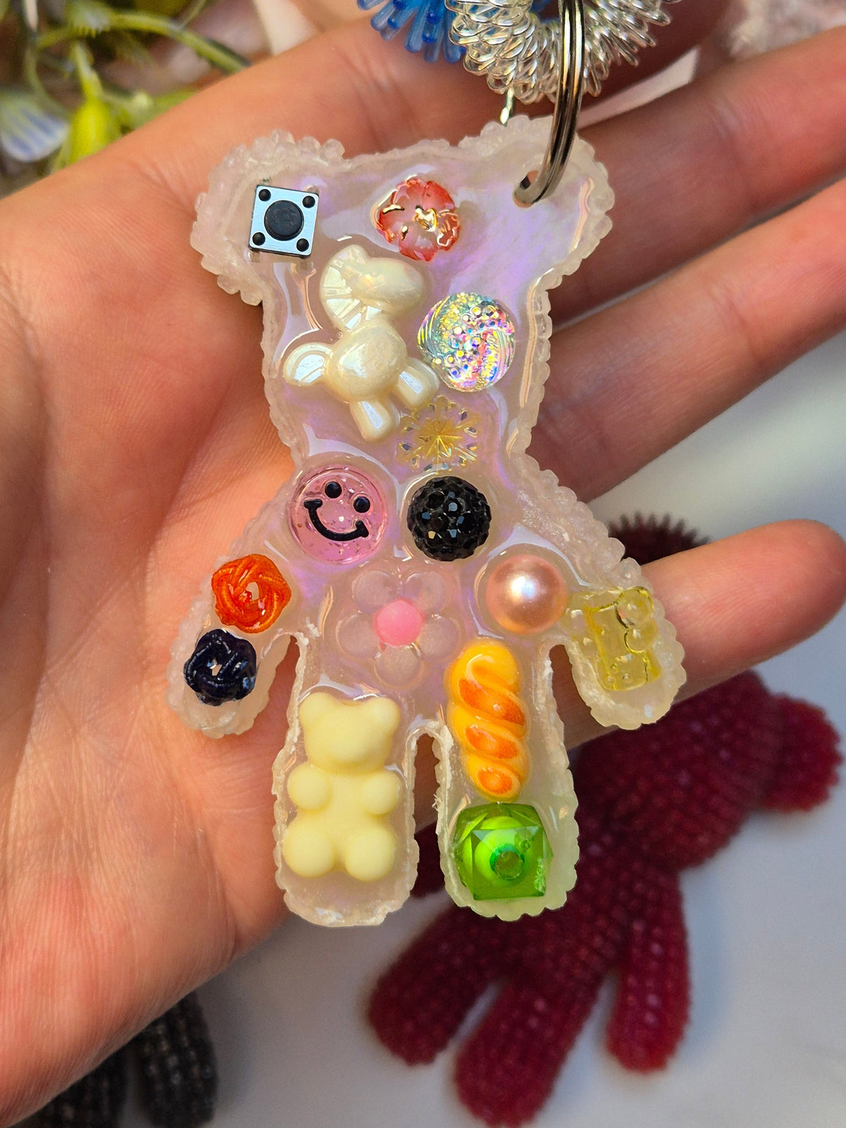 Stim Fidget raues Bärchen