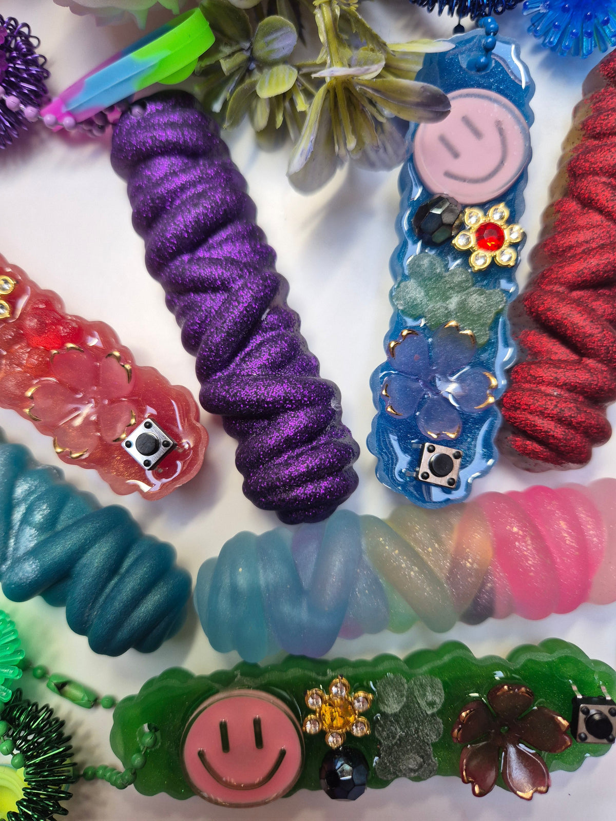 Stim Fidget länglich strukturiert
