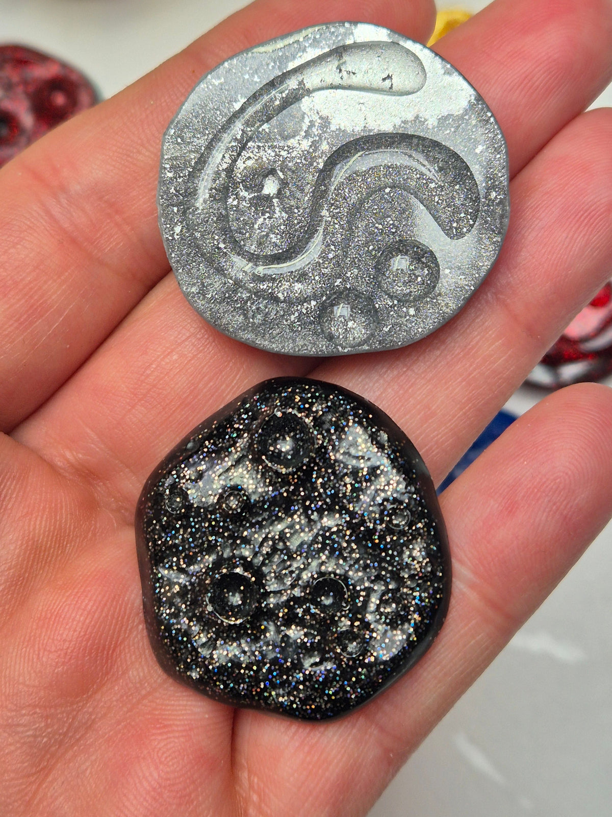 2er Set Stim Fidget Mond - Daumenschmeichler