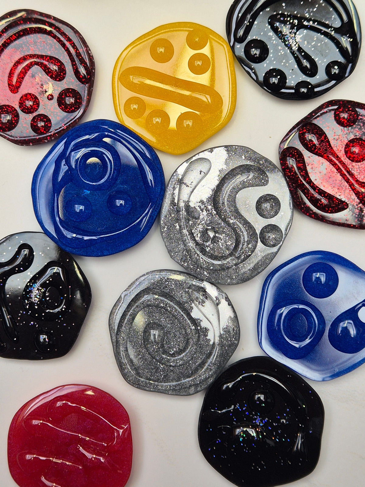2er Set Stim Fidget Mond - Daumenschmeichler