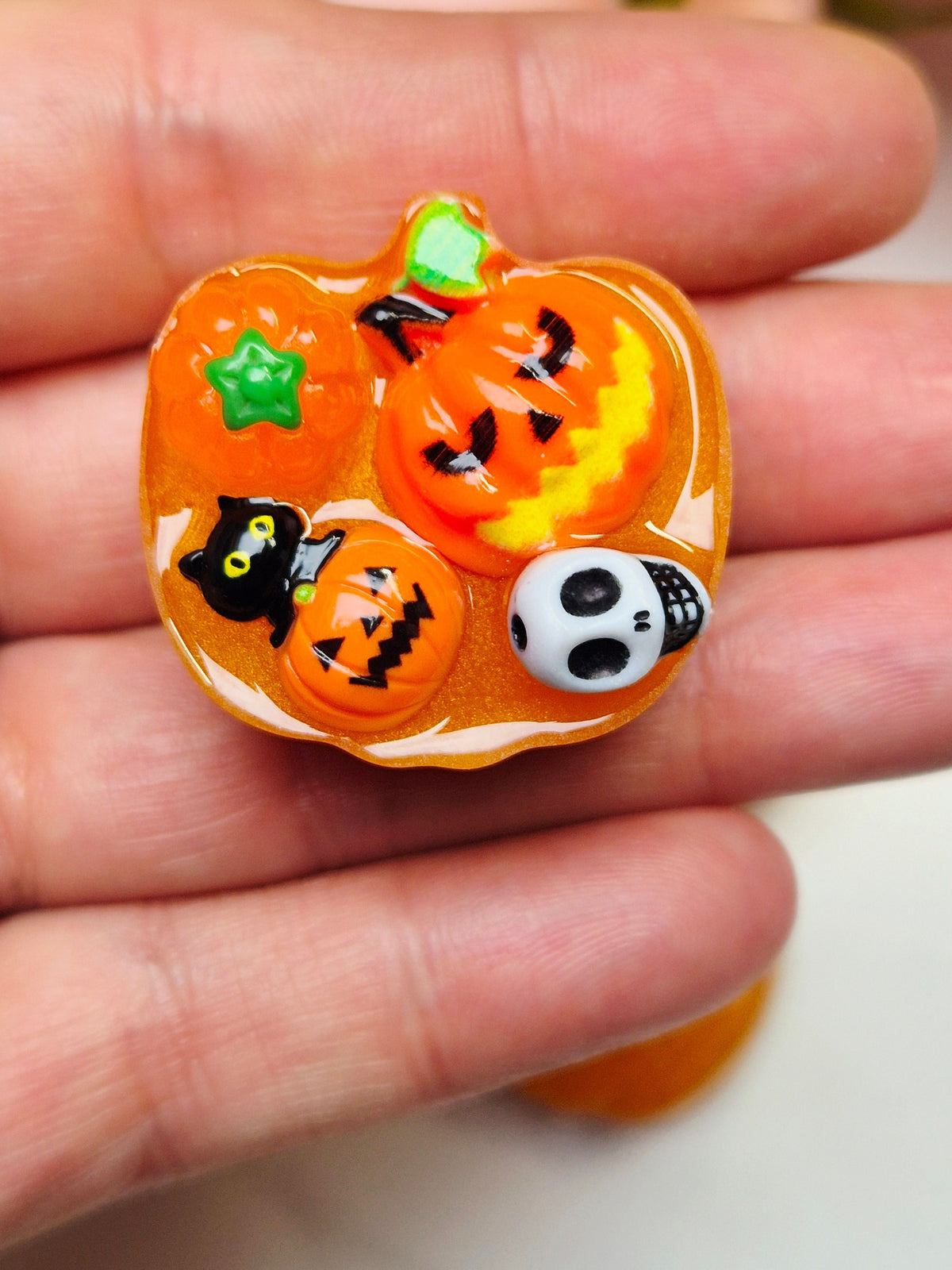 Mini Stim Fidget Kürbis Halloween