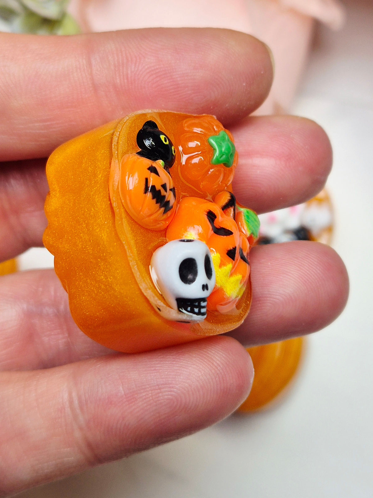 Mini Stim Fidget Kürbis Halloween