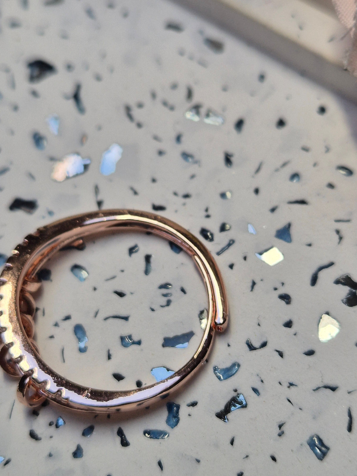 Ring rotary Pearls mit Zirkoniasteinen
