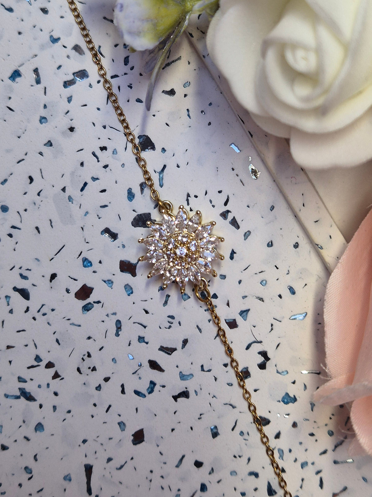 Armkette Sonnenblume