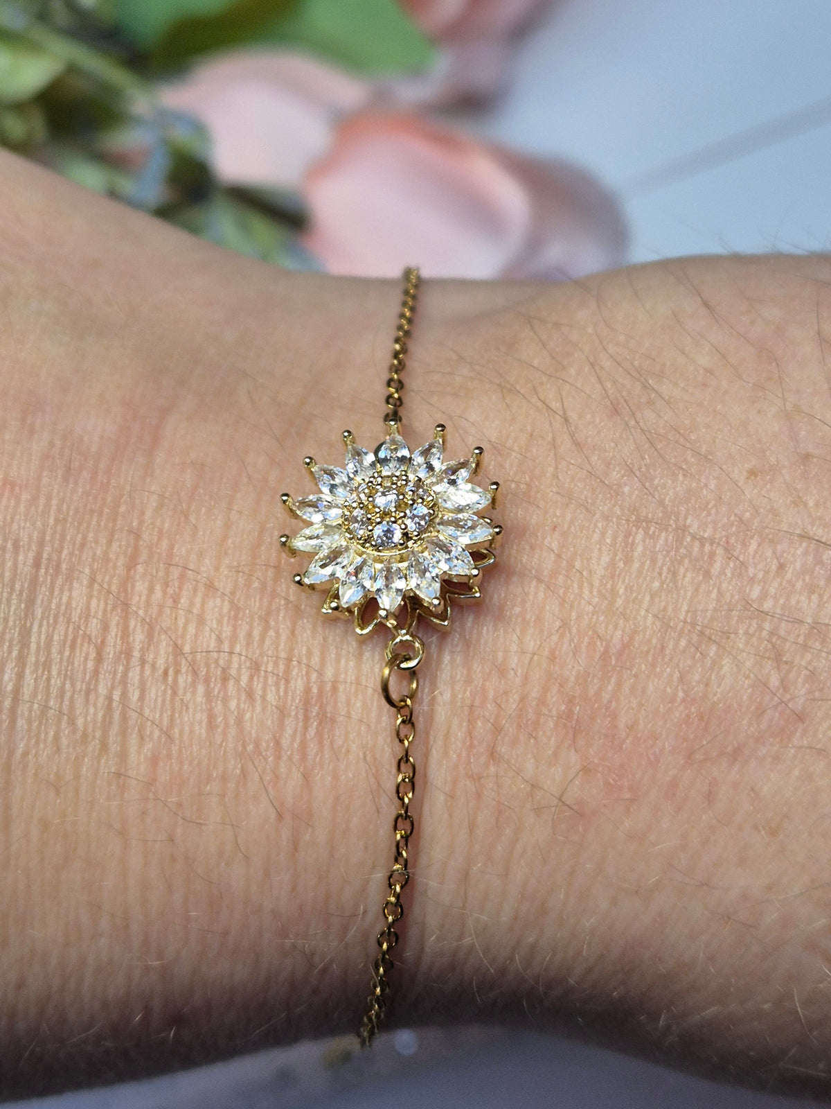 Armkette Sonnenblume