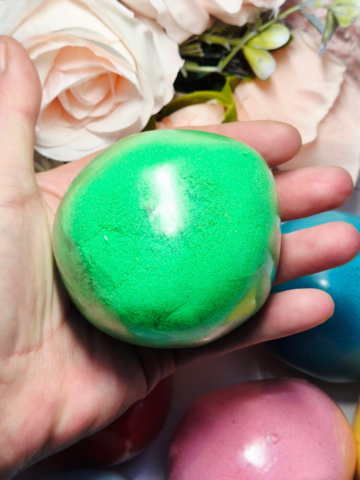 Stressball mit kinetischem Sand