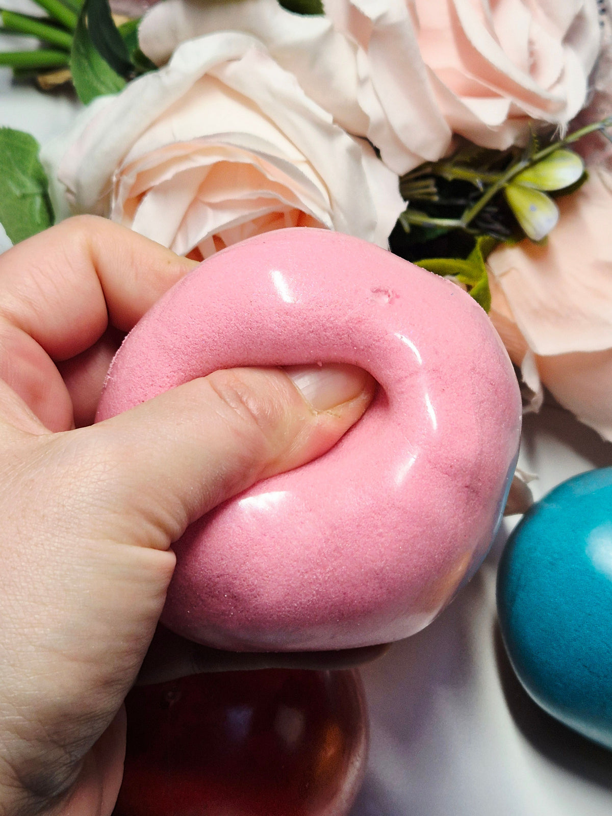 Stressball mit kinetischem Sand