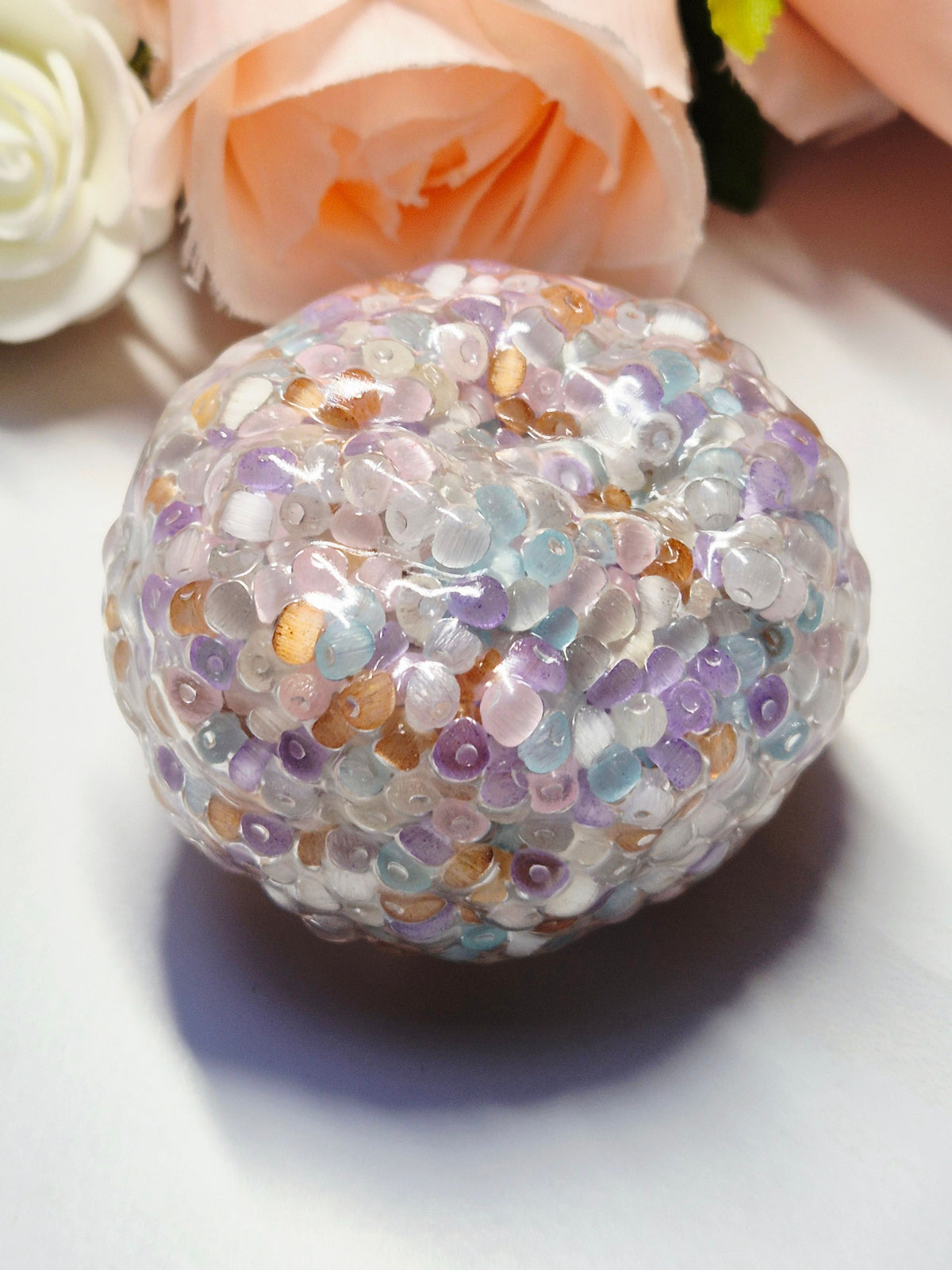 Stressball Cateye-Perlen