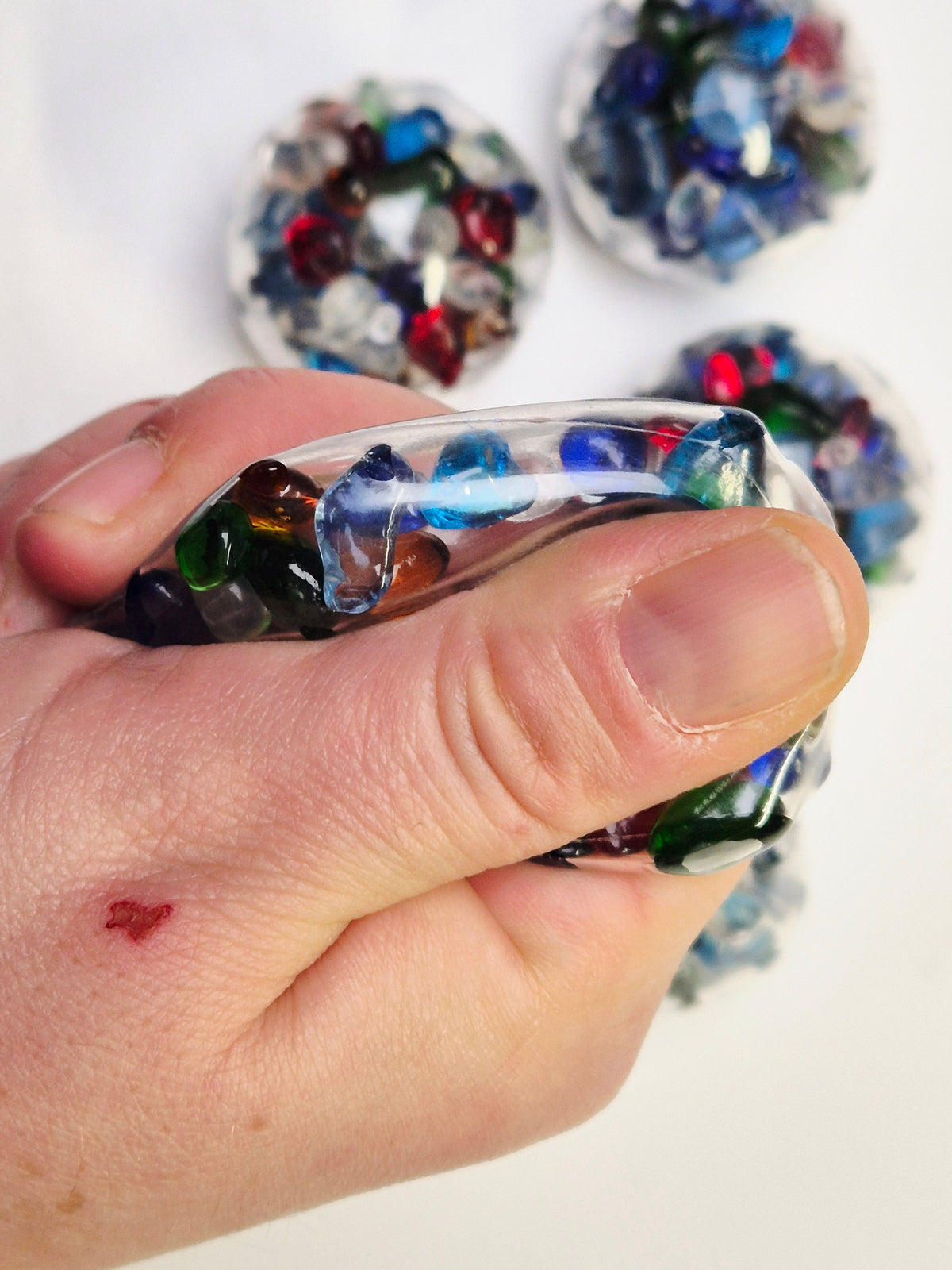 Stressball klein Glassteinchen