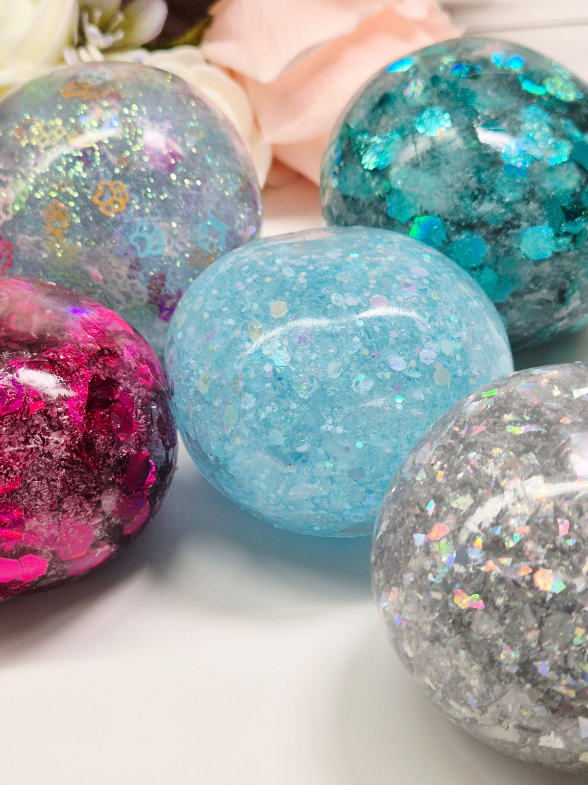 Stressball Jelly-Glitter