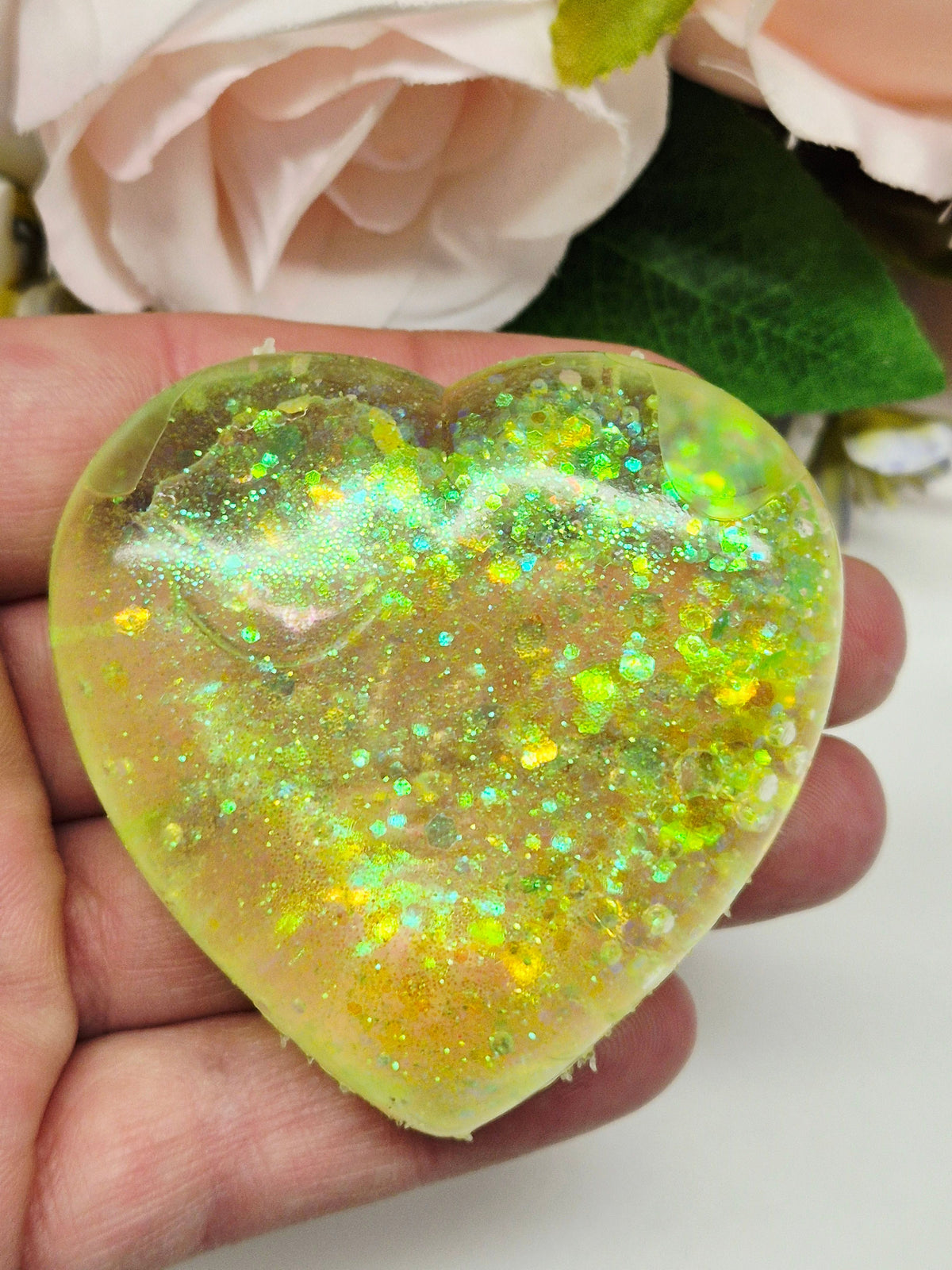 Herz Stressbälle Sugarglitter