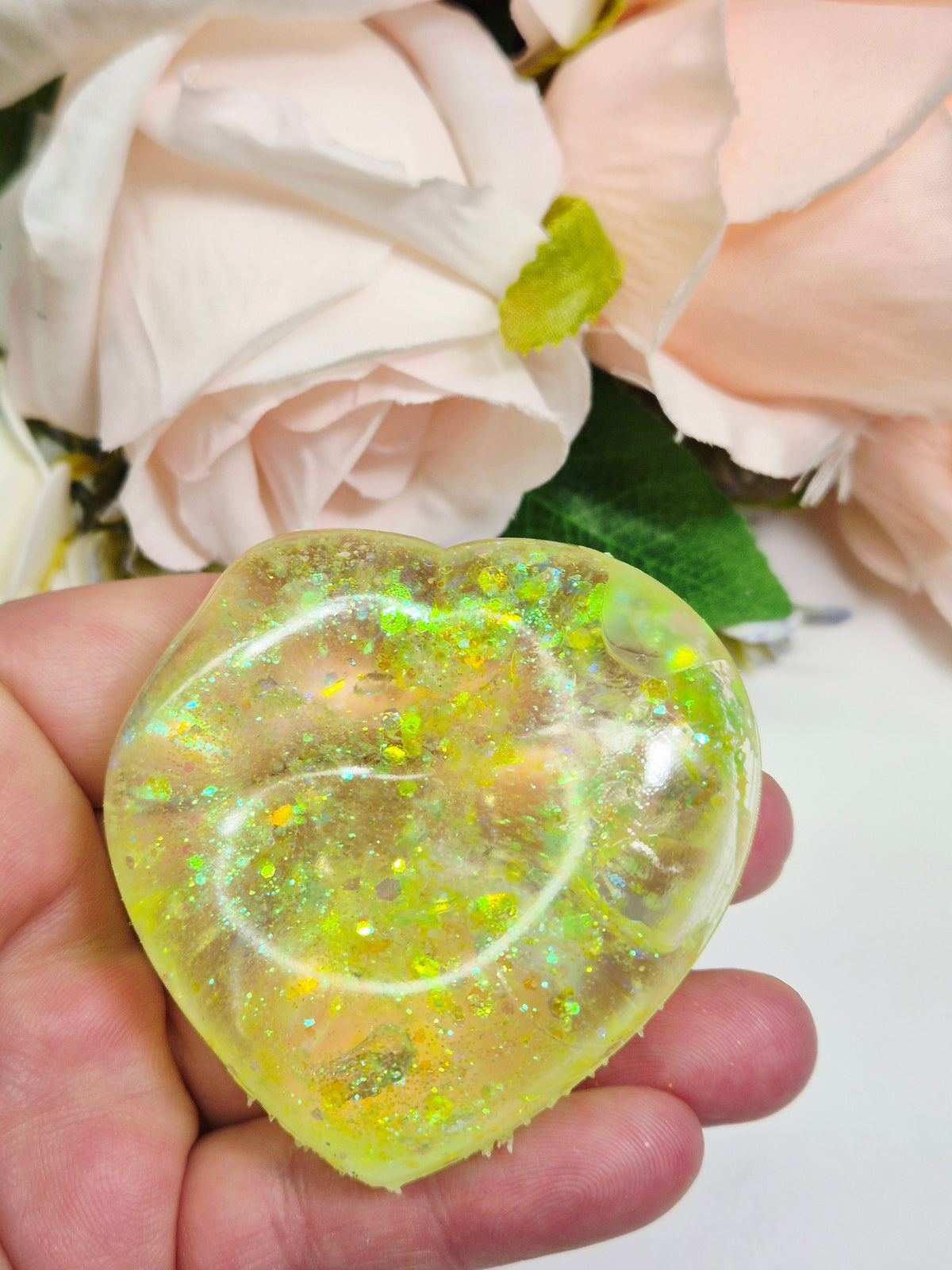 Herz Stressbälle Sugarglitter