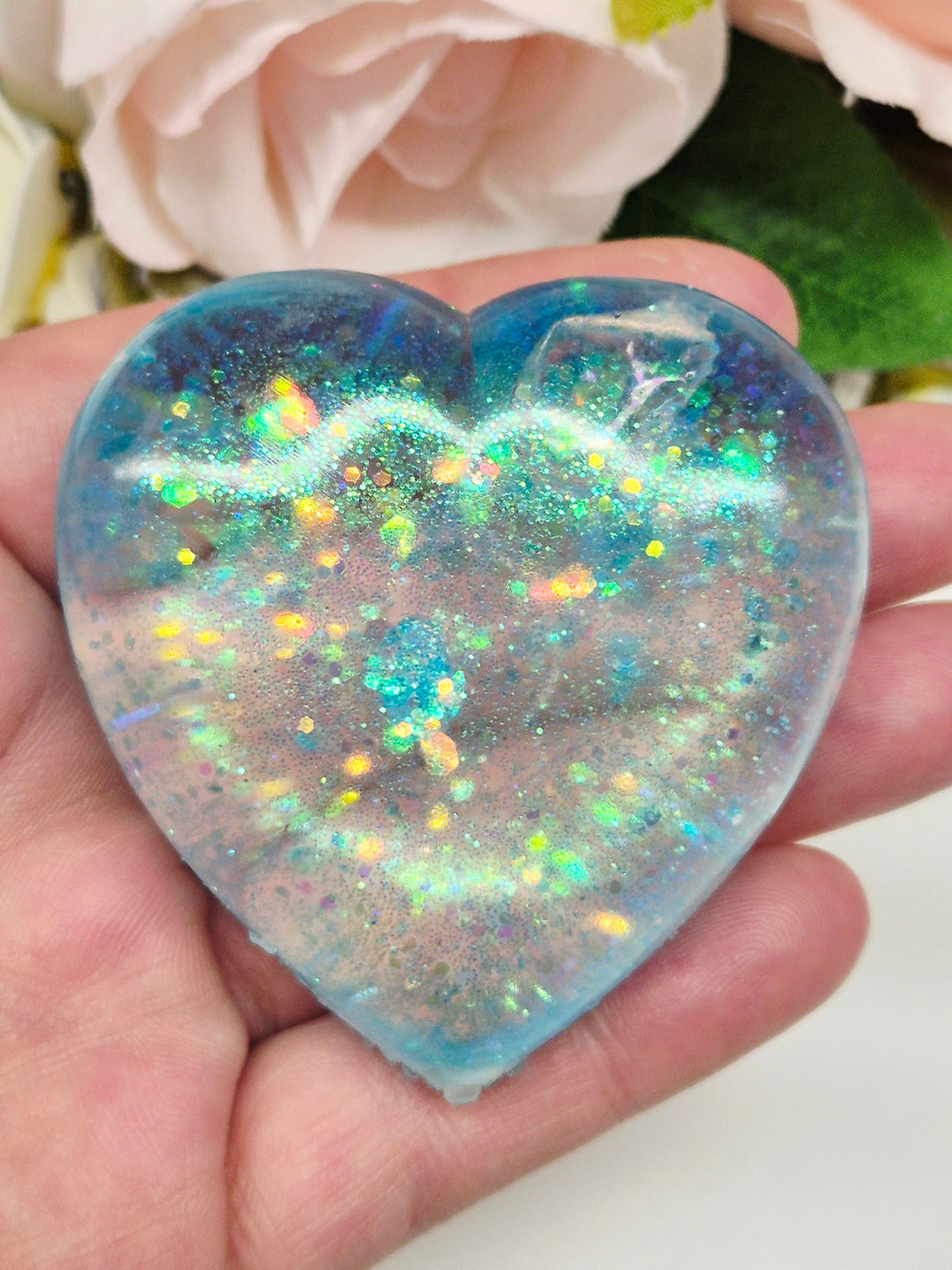 Herz Stressbälle Sugarglitter