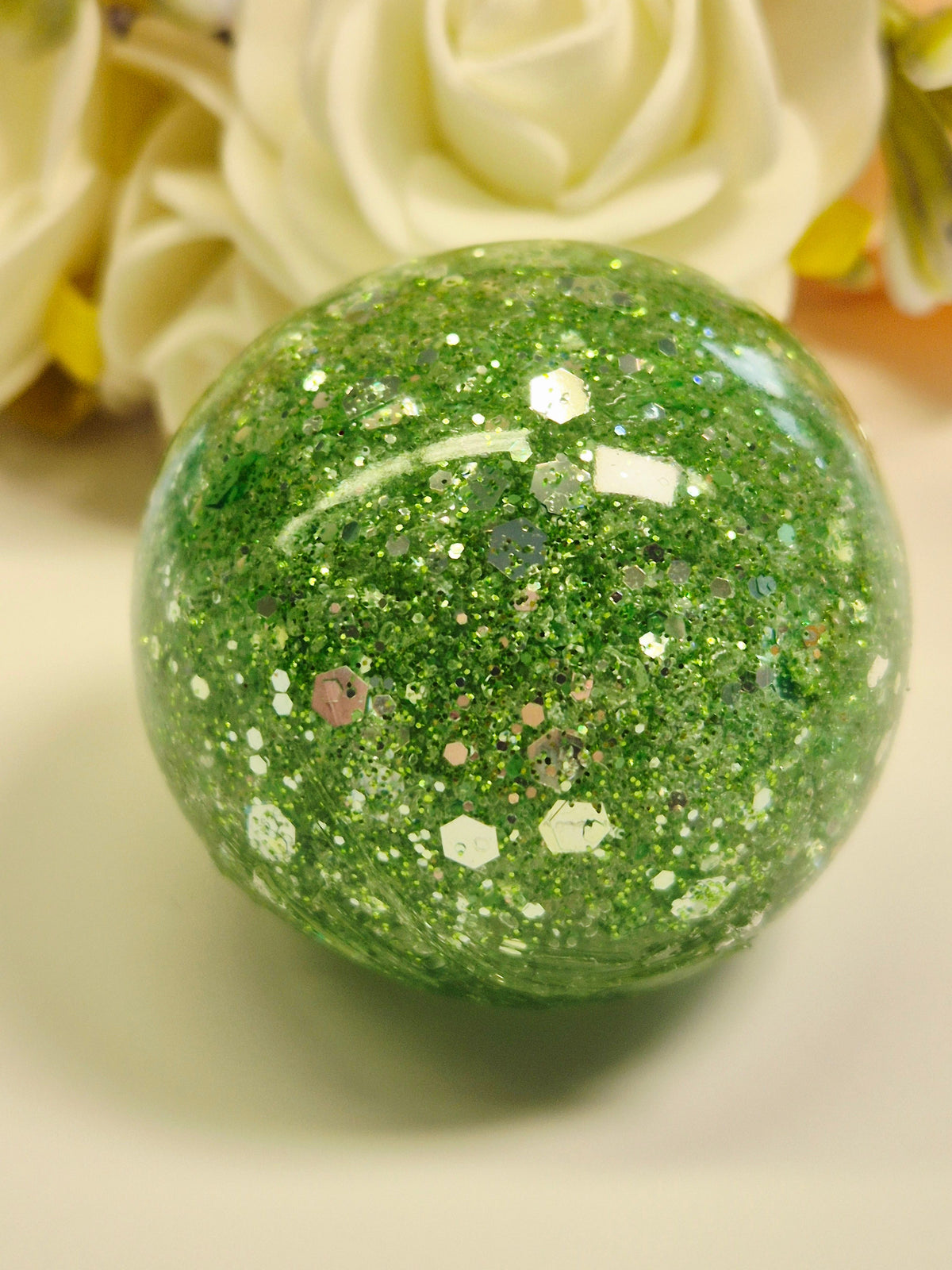 Stressball klein Jelly-Glitter