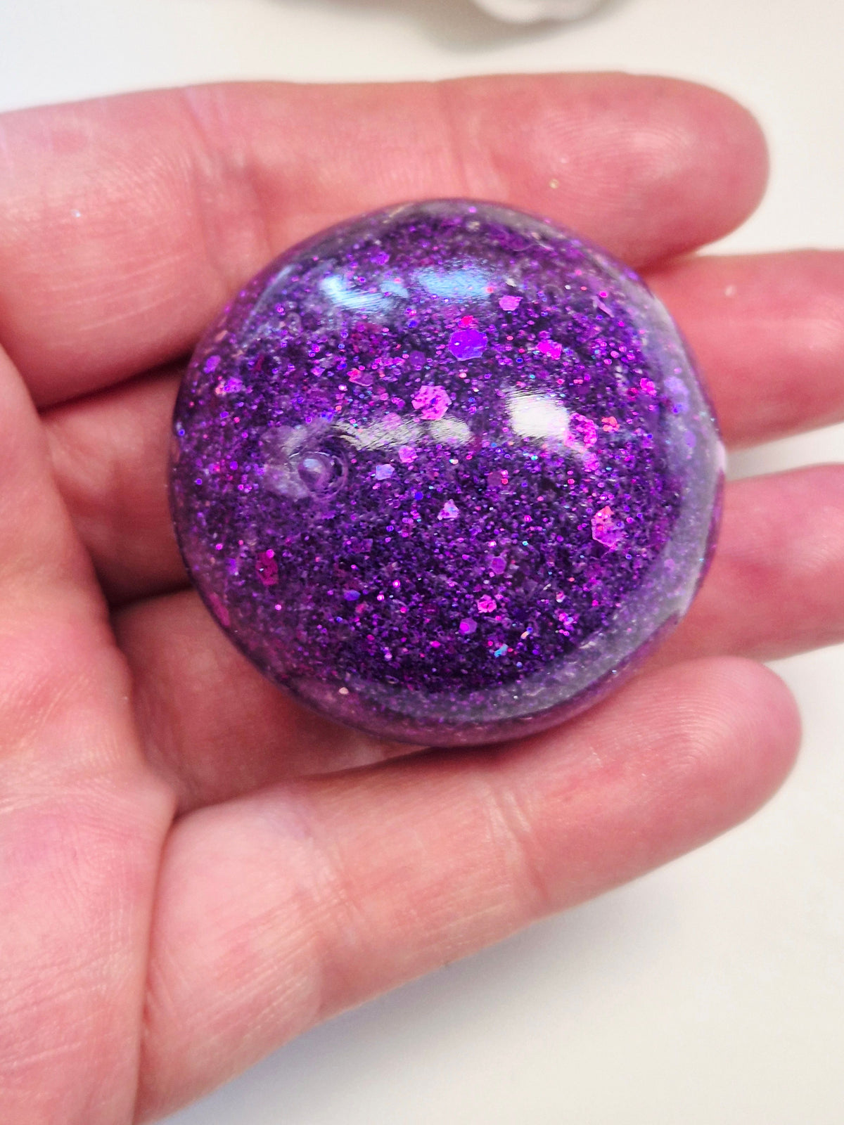 Stressball klein Jelly-Glitter