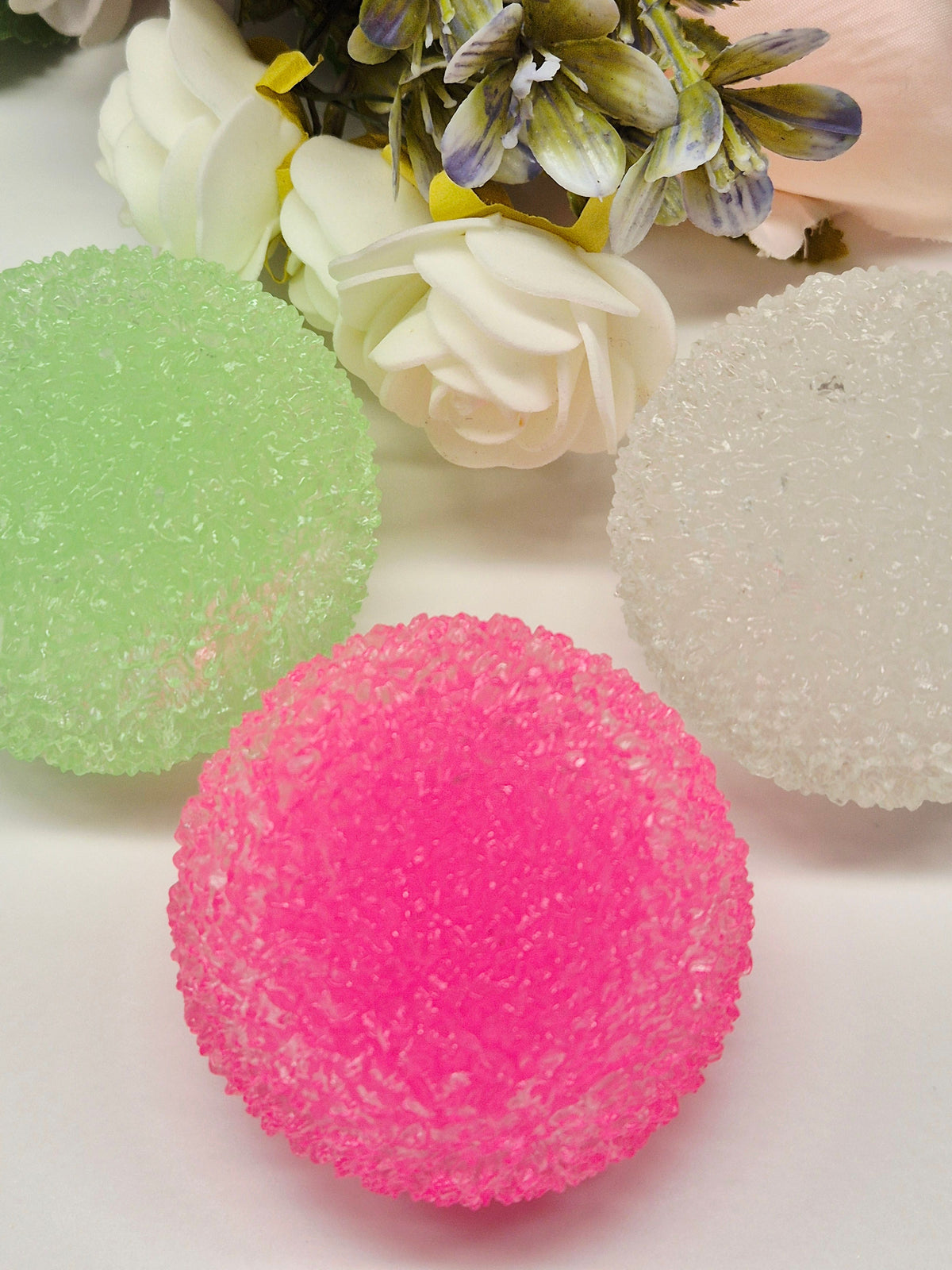 Stressball strukturiert Jelly-Nachtleuchtend
