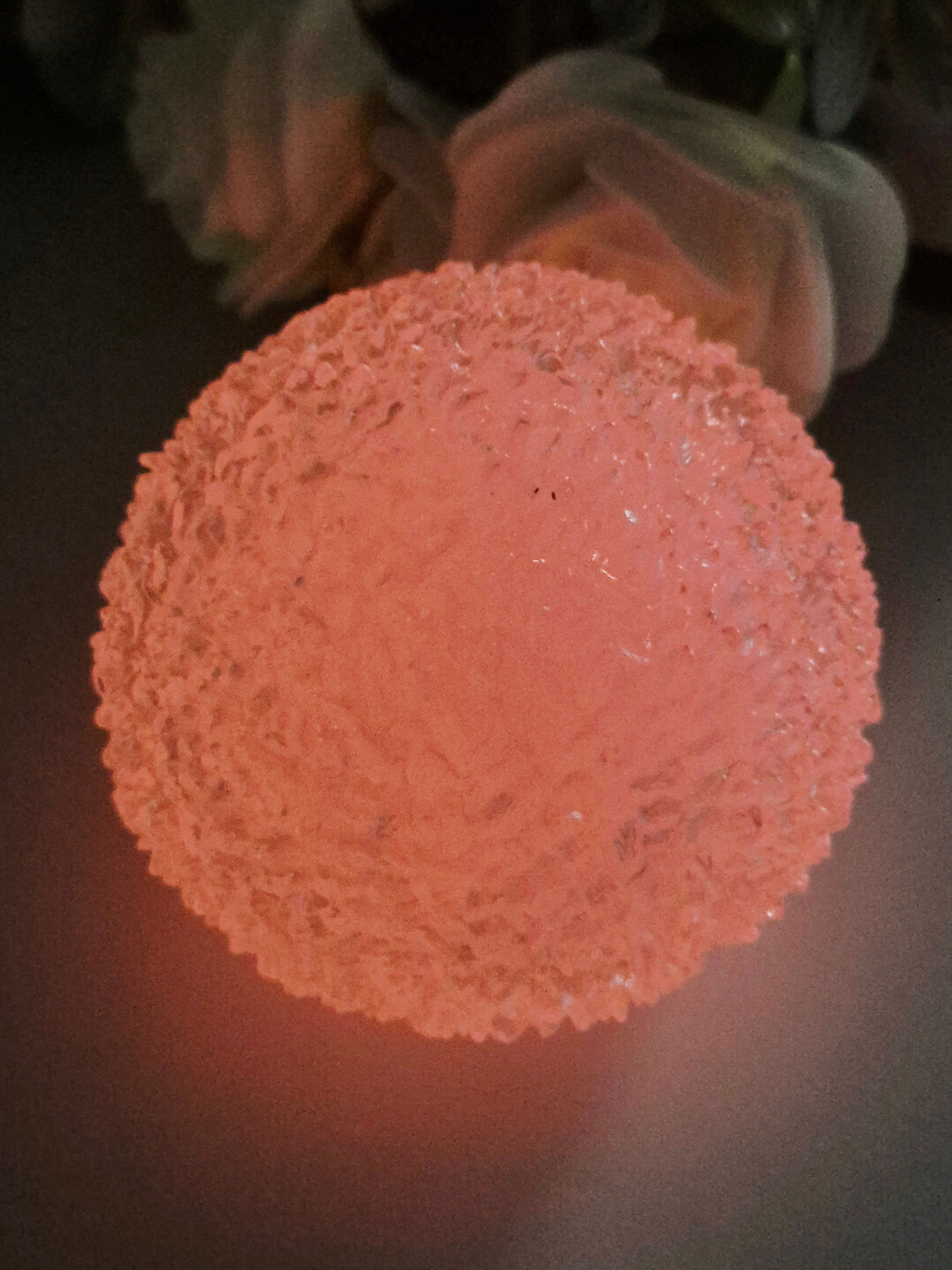 Stressball strukturiert Jelly-Nachtleuchtend