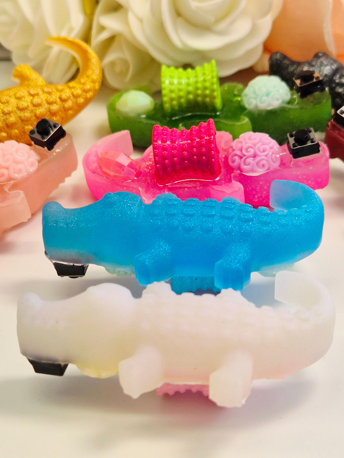 Mini Fidget Kroko