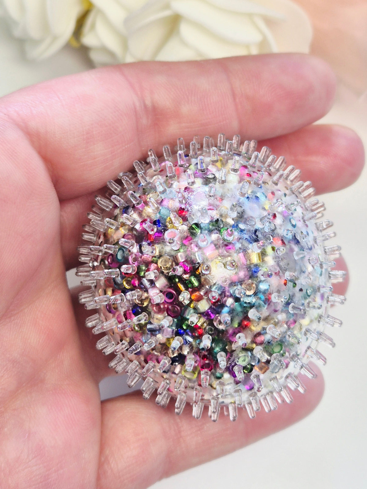 Stressball klein Miniperlen