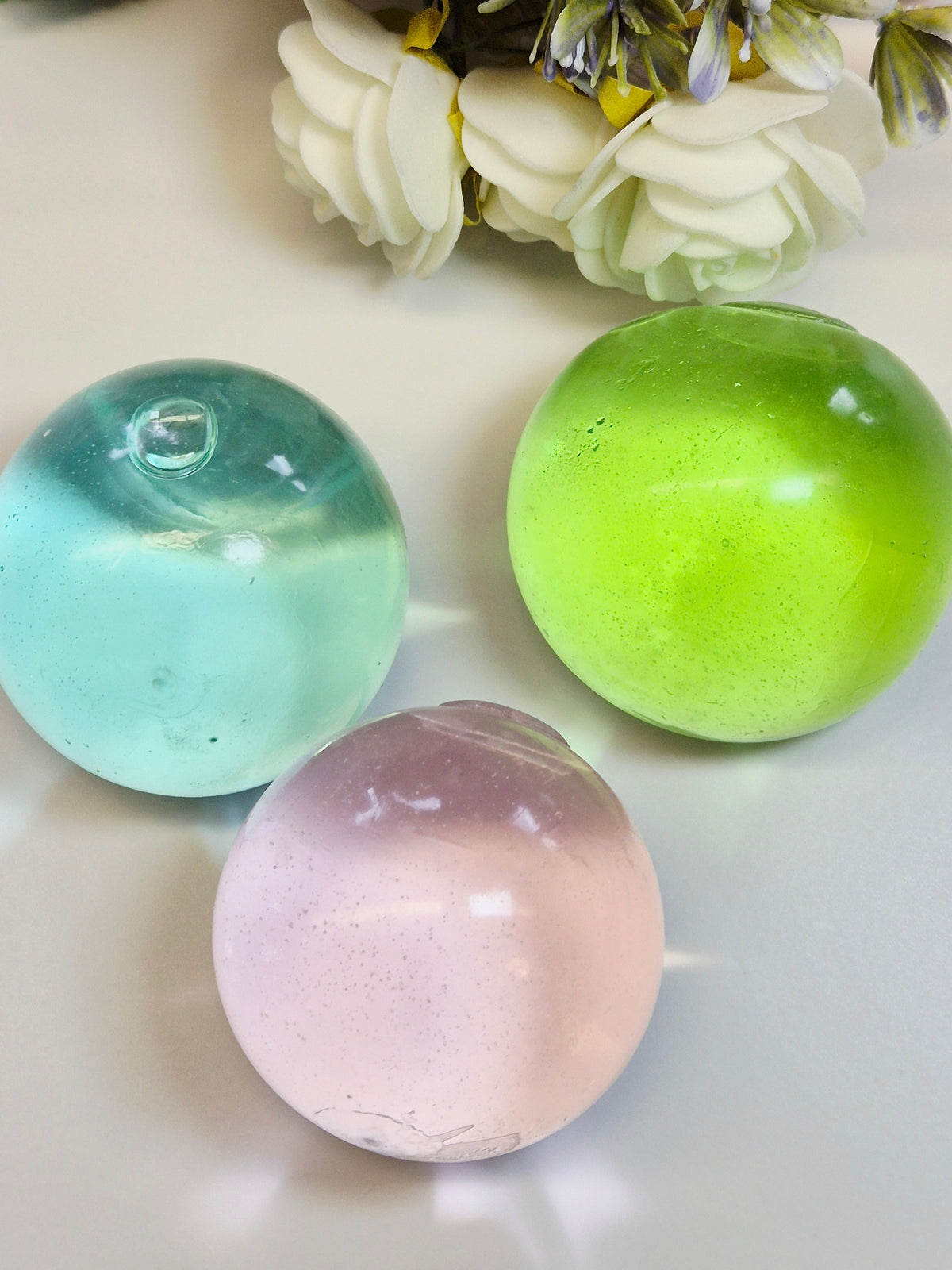 Stressbälle sugar crystal