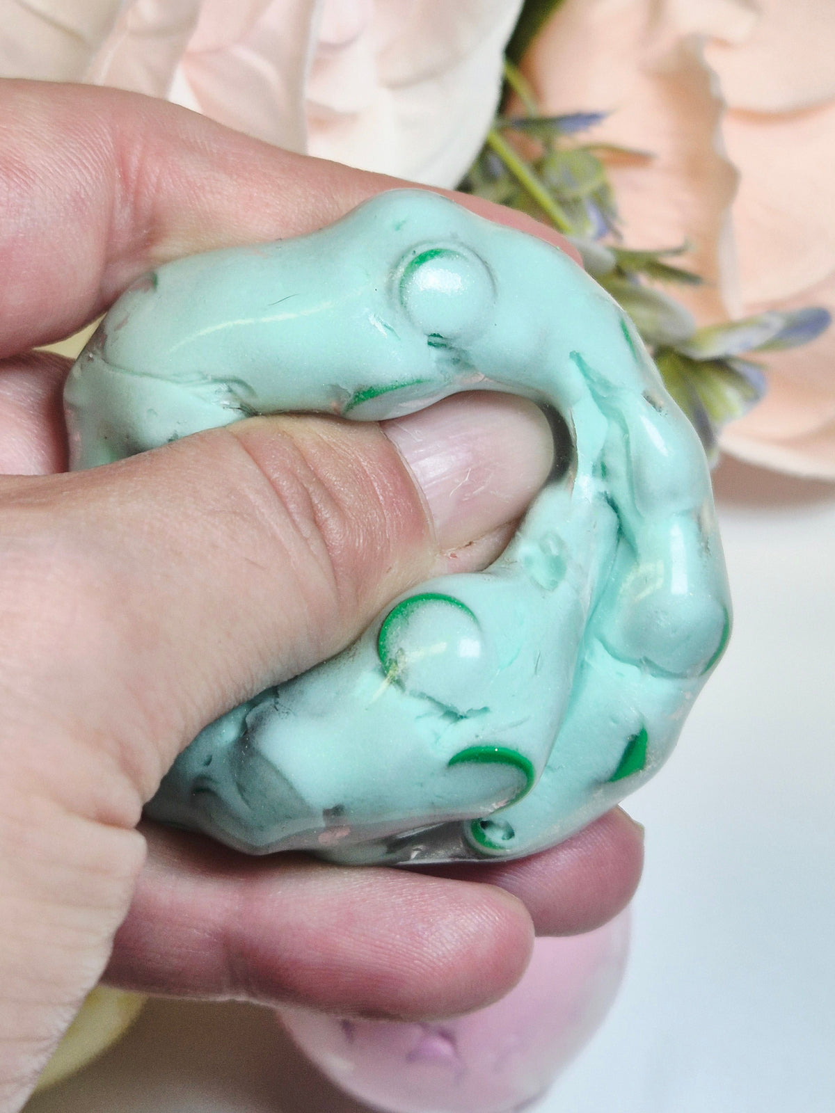 Stressball klein Fruity Clay-Crunch