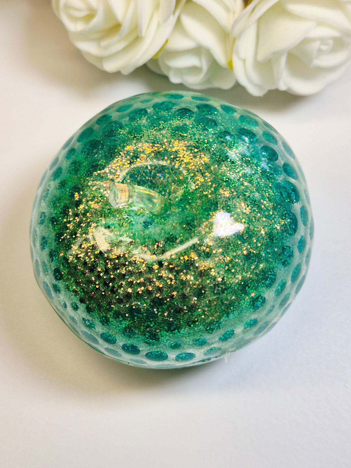 Stressball Apfel Wasserperlen