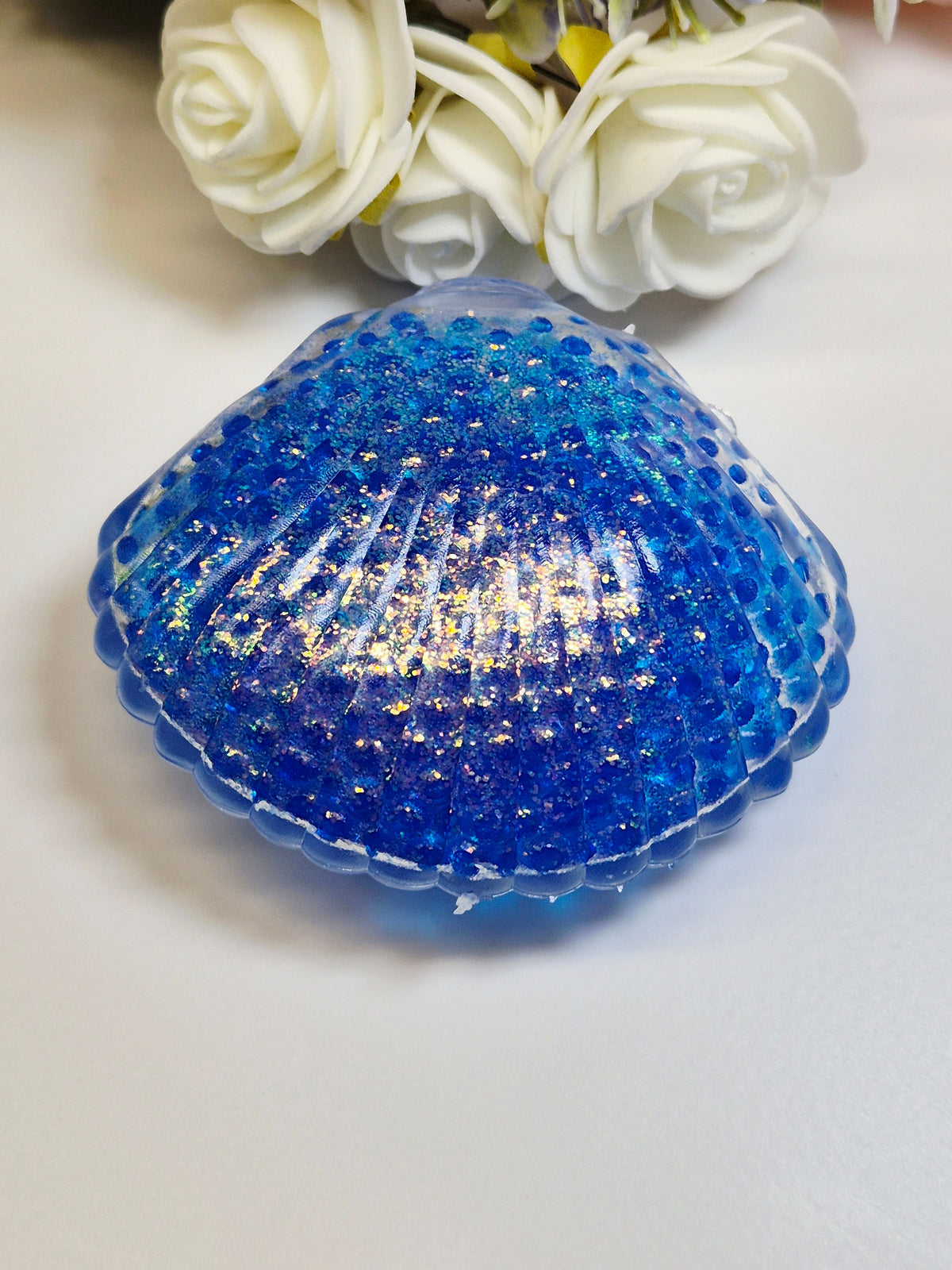 Stressball Muschel Wasserperlen