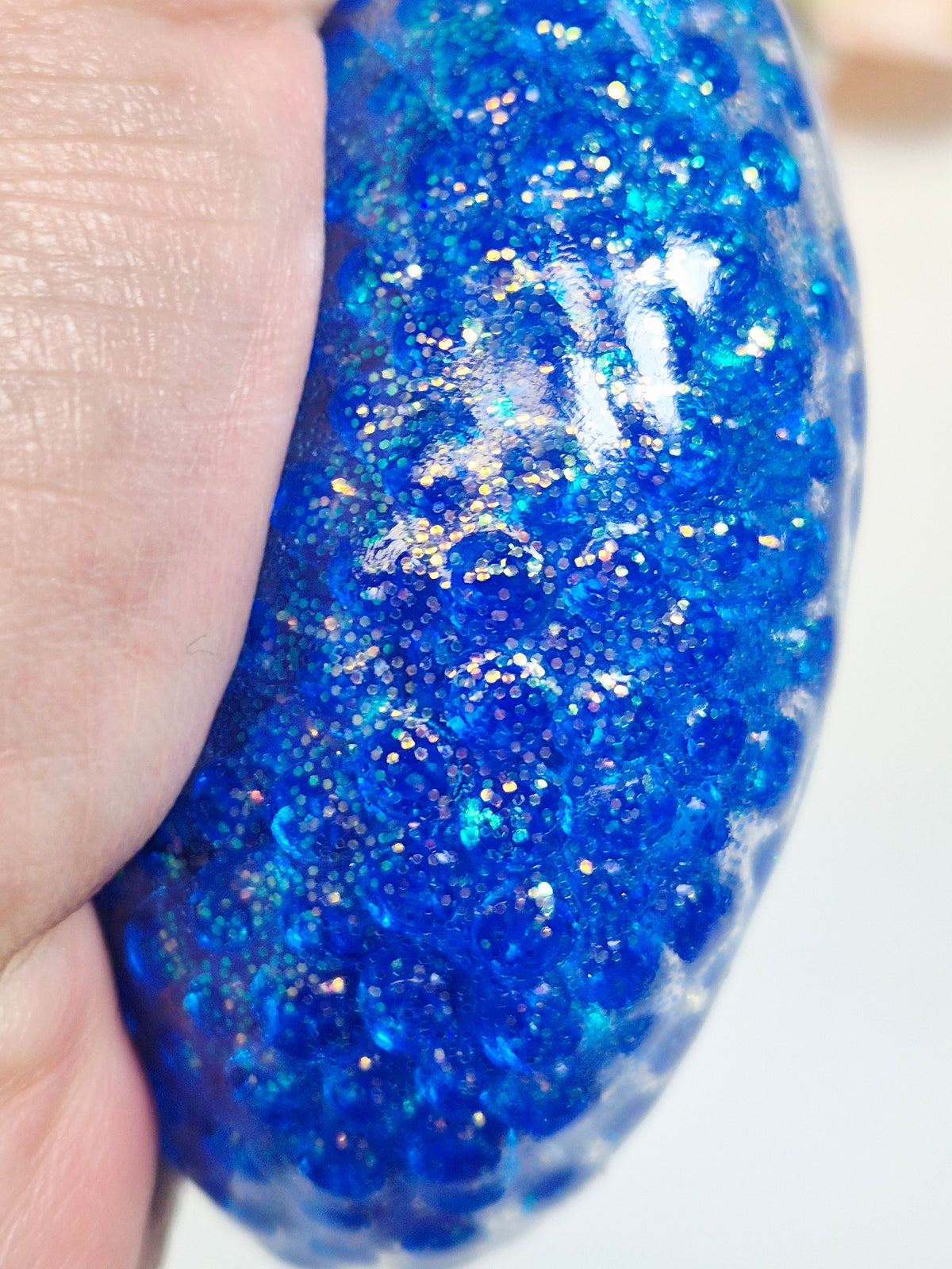 Stressball Muschel Wasserperlen