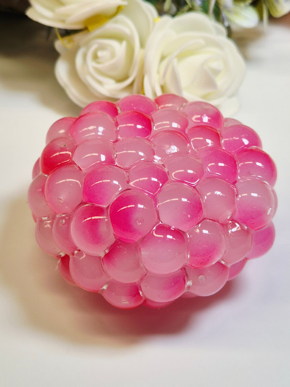 Stressball Glasperlen