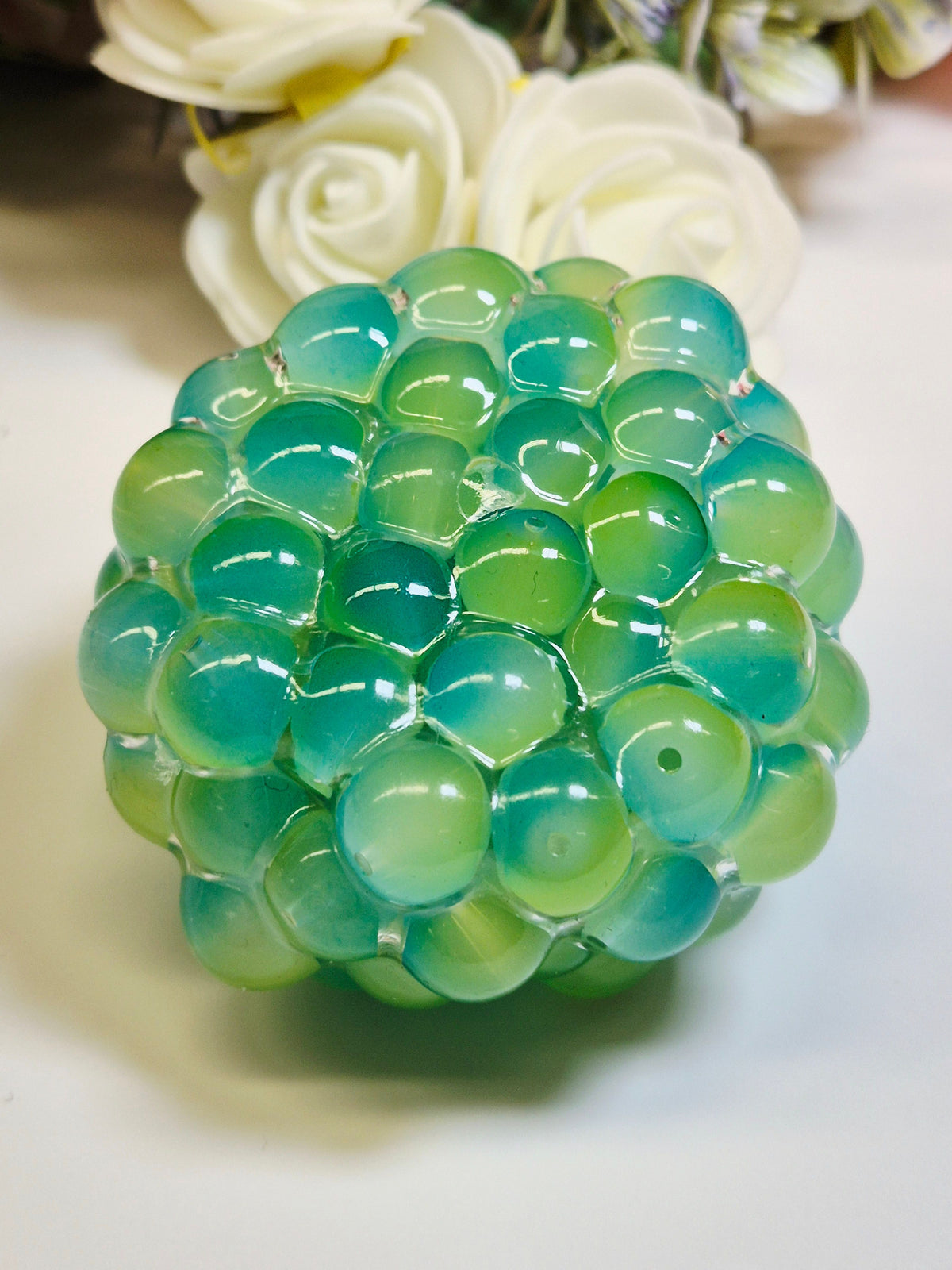 Stressball Glasperlen