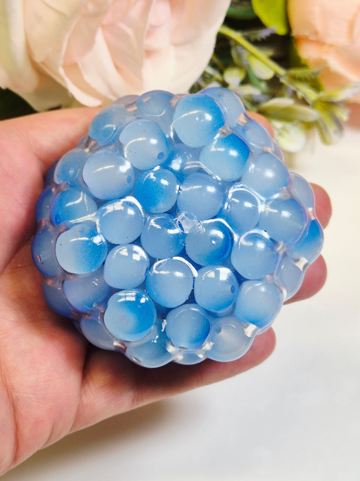 Stressball Glasperlen