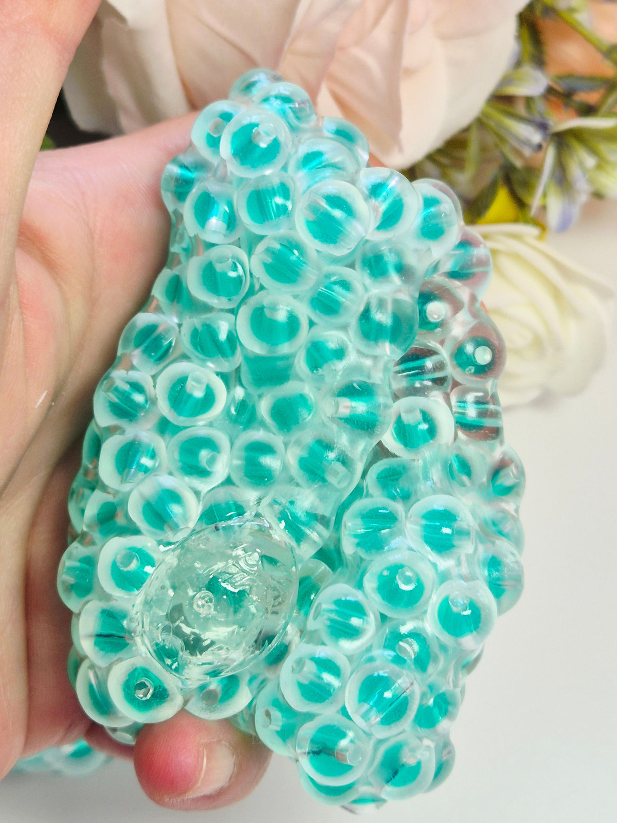 Stressball frozen beads