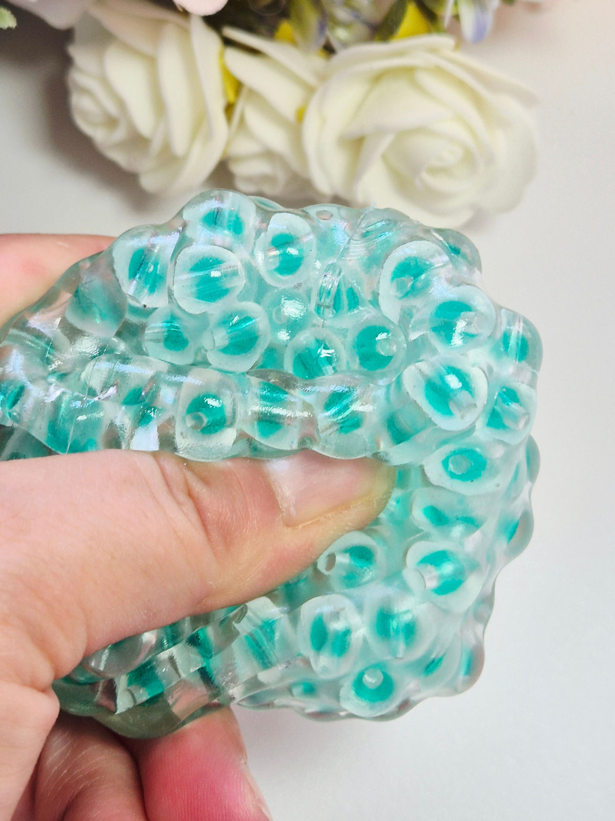 Stressball frozen beads