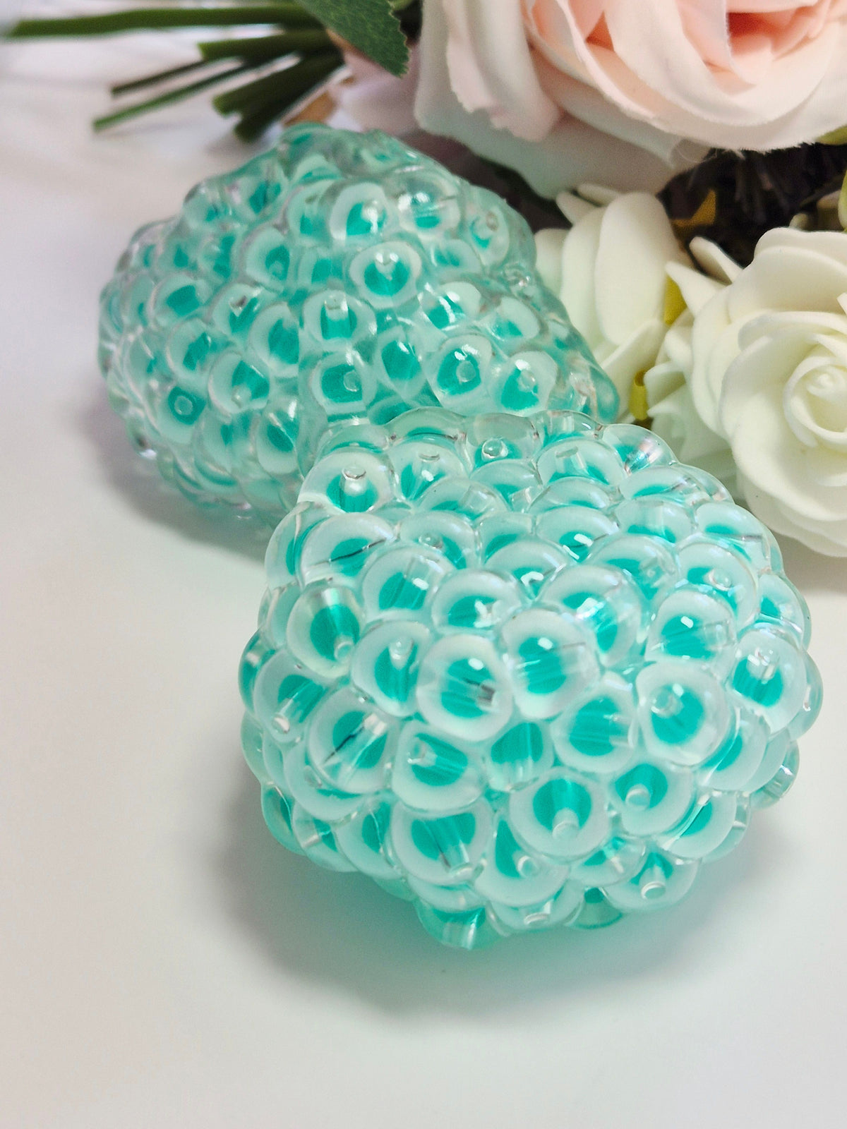 Stressball frozen beads