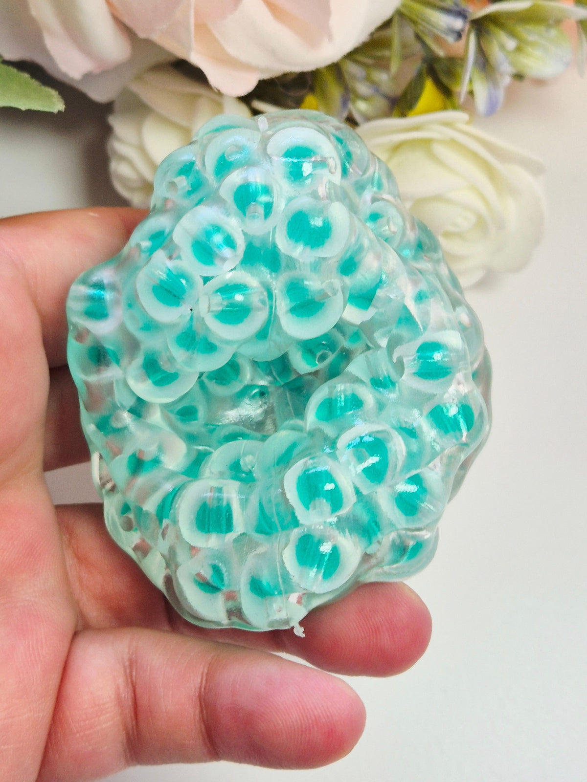Stressball frozen beads