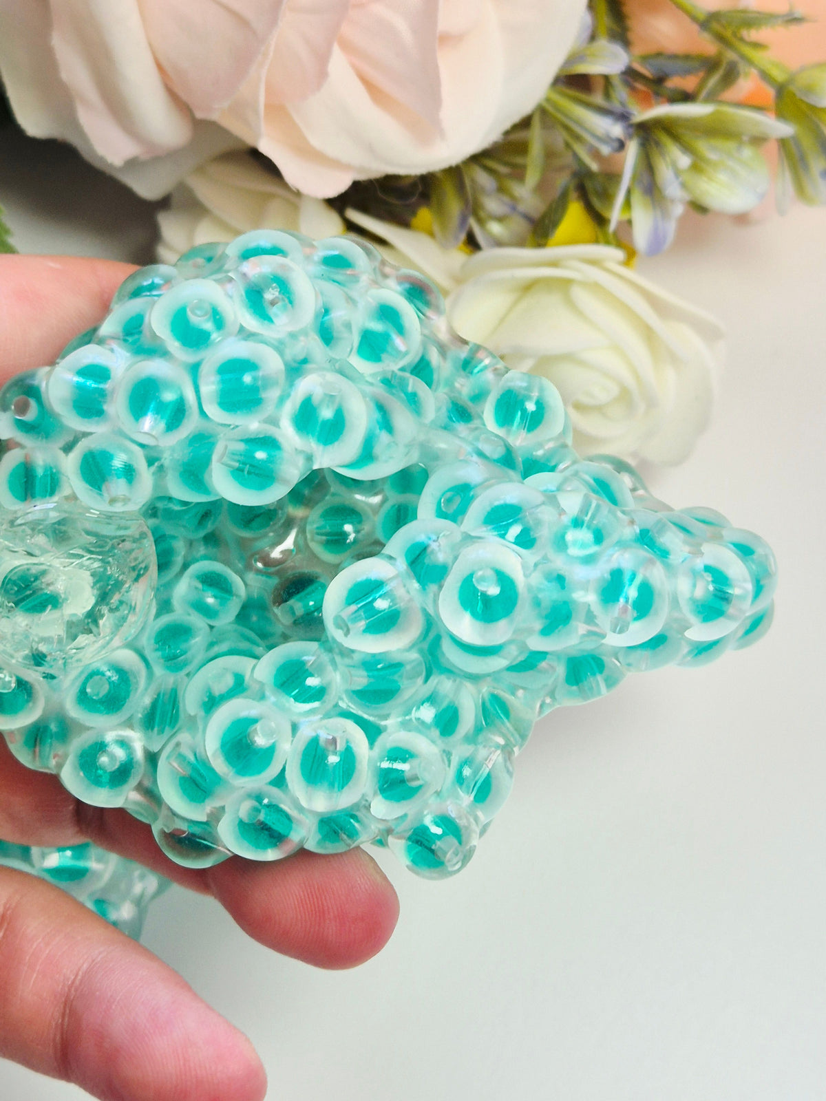 Stressball frozen beads