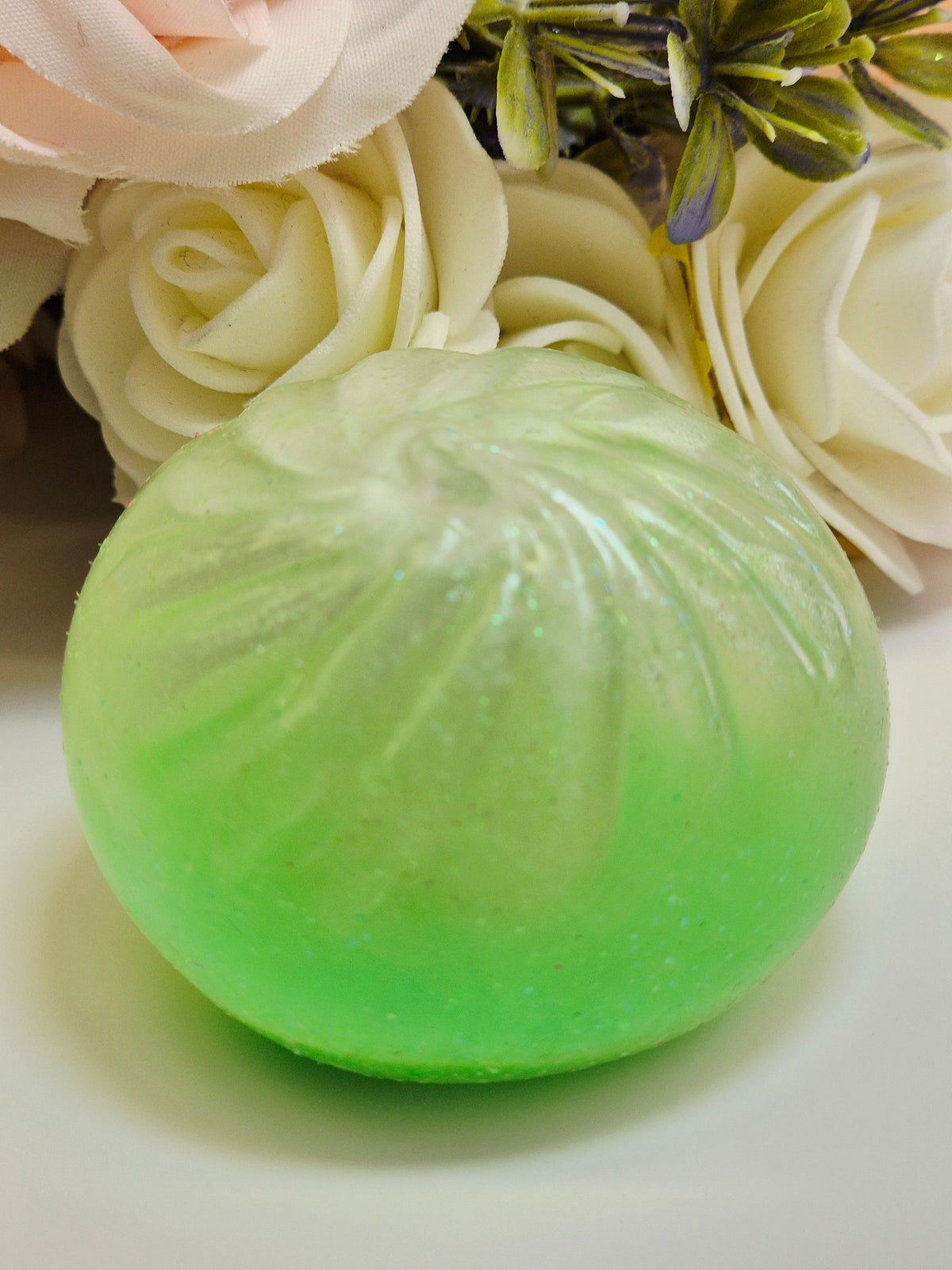 Stressball Dumpling Glitzerwasser