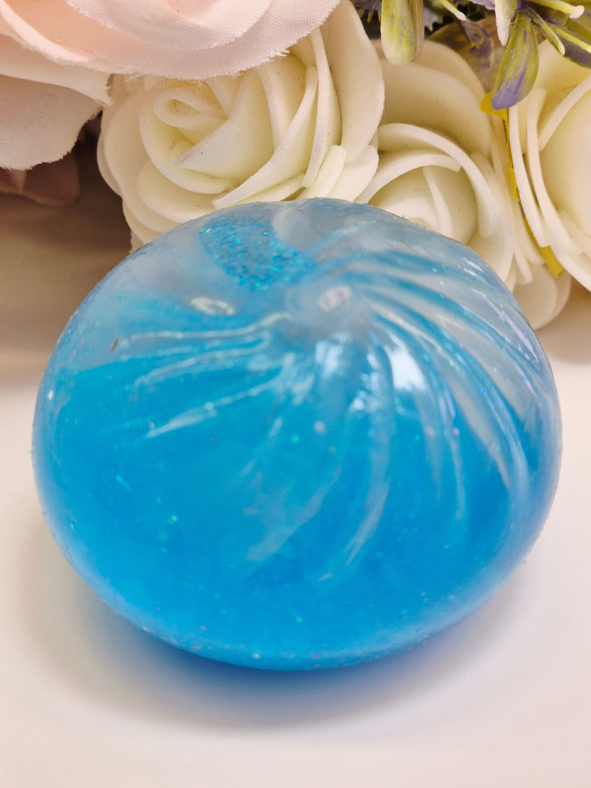 Stressball Dumpling Glitzerwasser