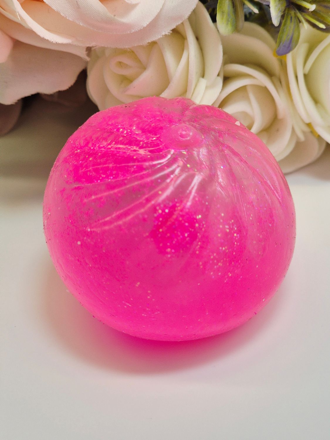 Stressball Dumpling Glitzerwasser
