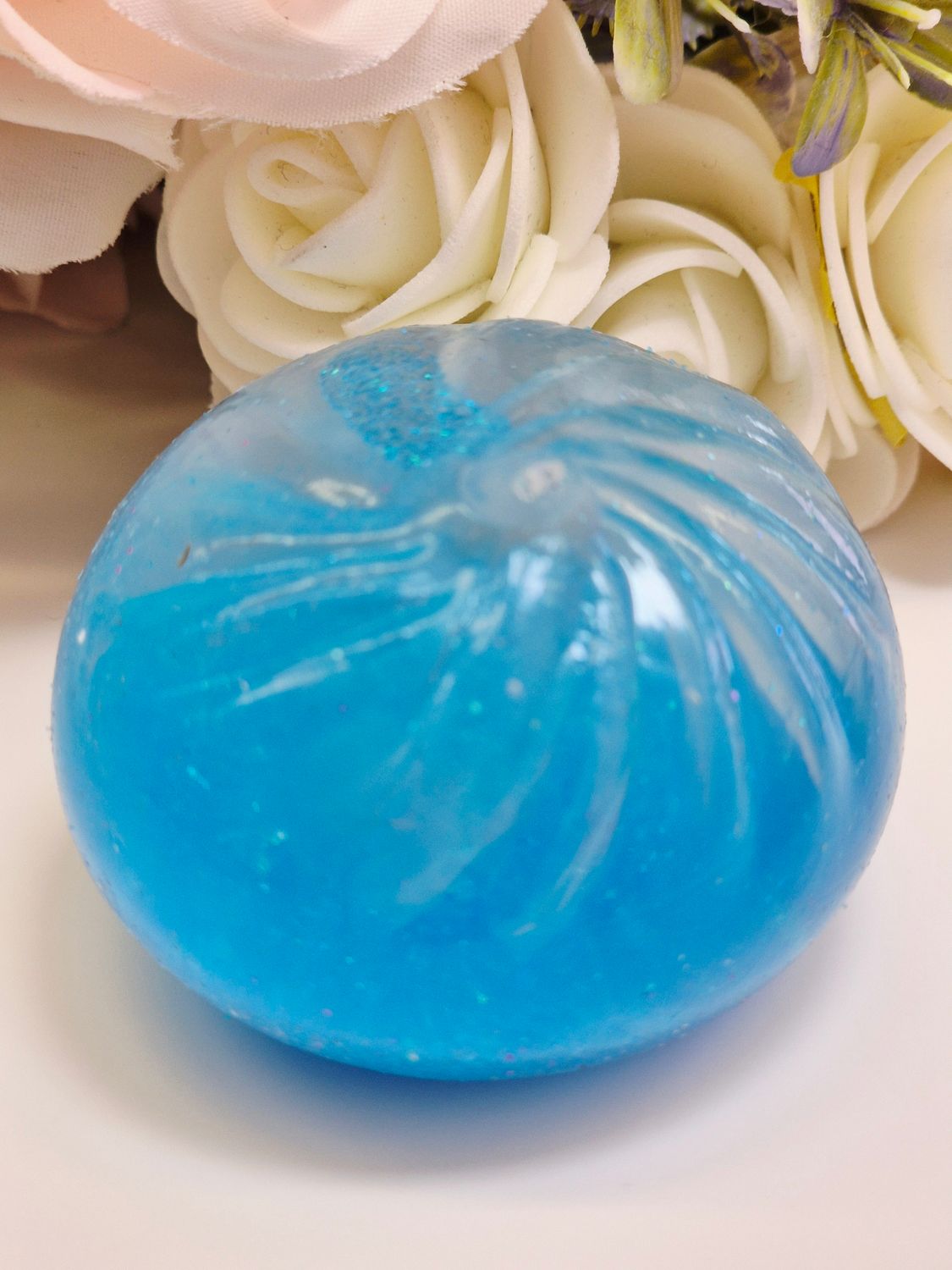 Stressball Dumpling Glitzerwasser