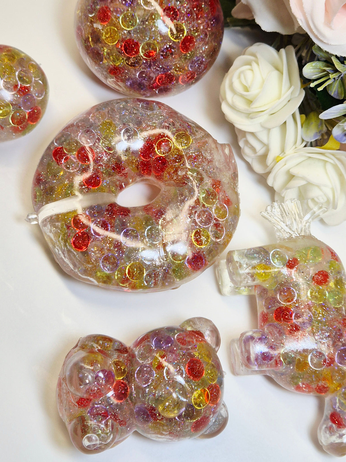 Stressball Jelly'n'Beads