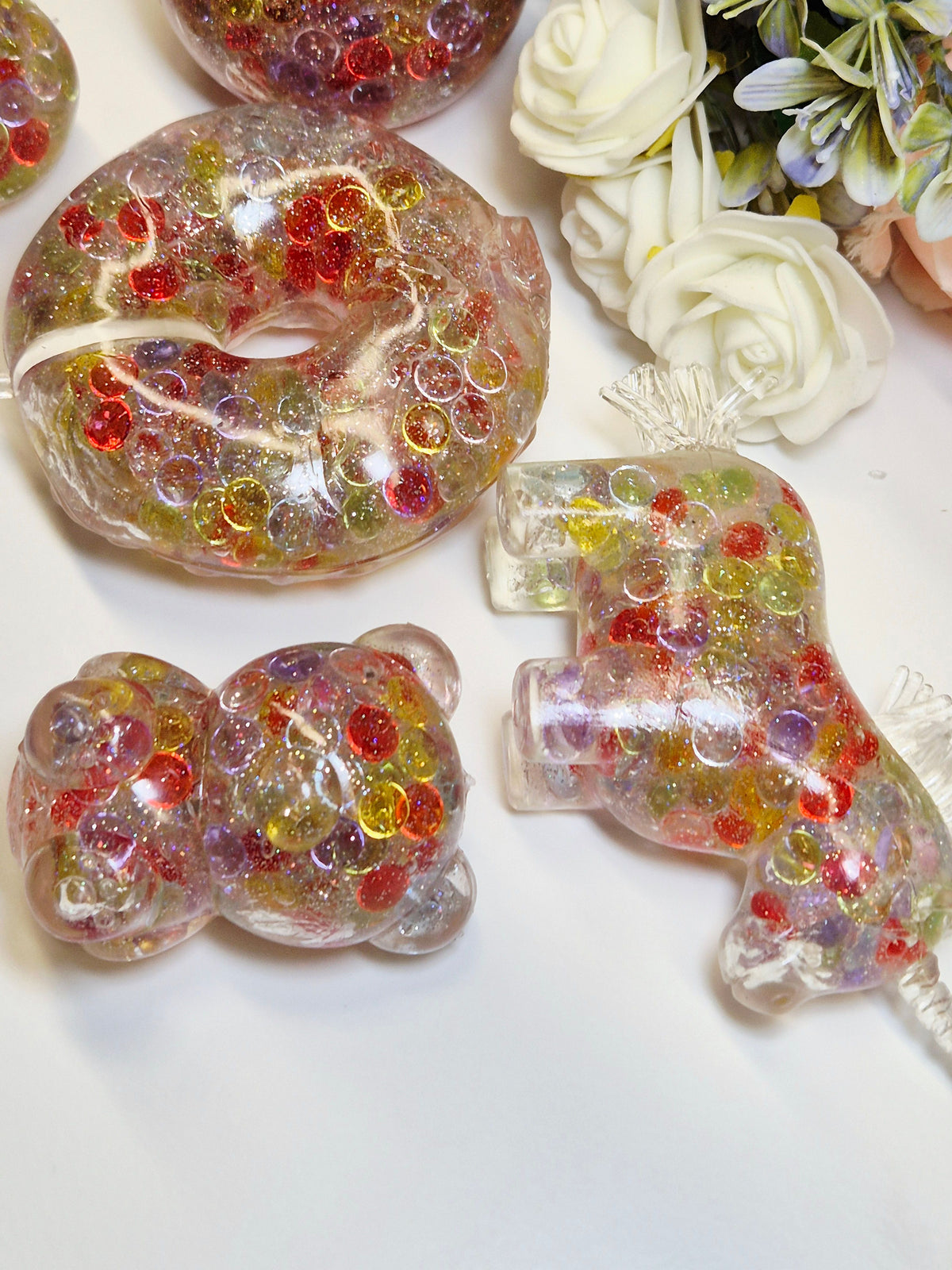 Stressball Jelly'n'Beads