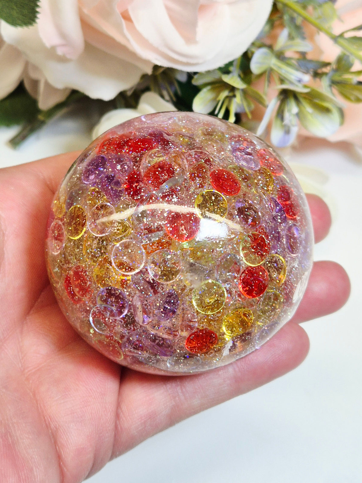 Stressball Jelly'n'Beads