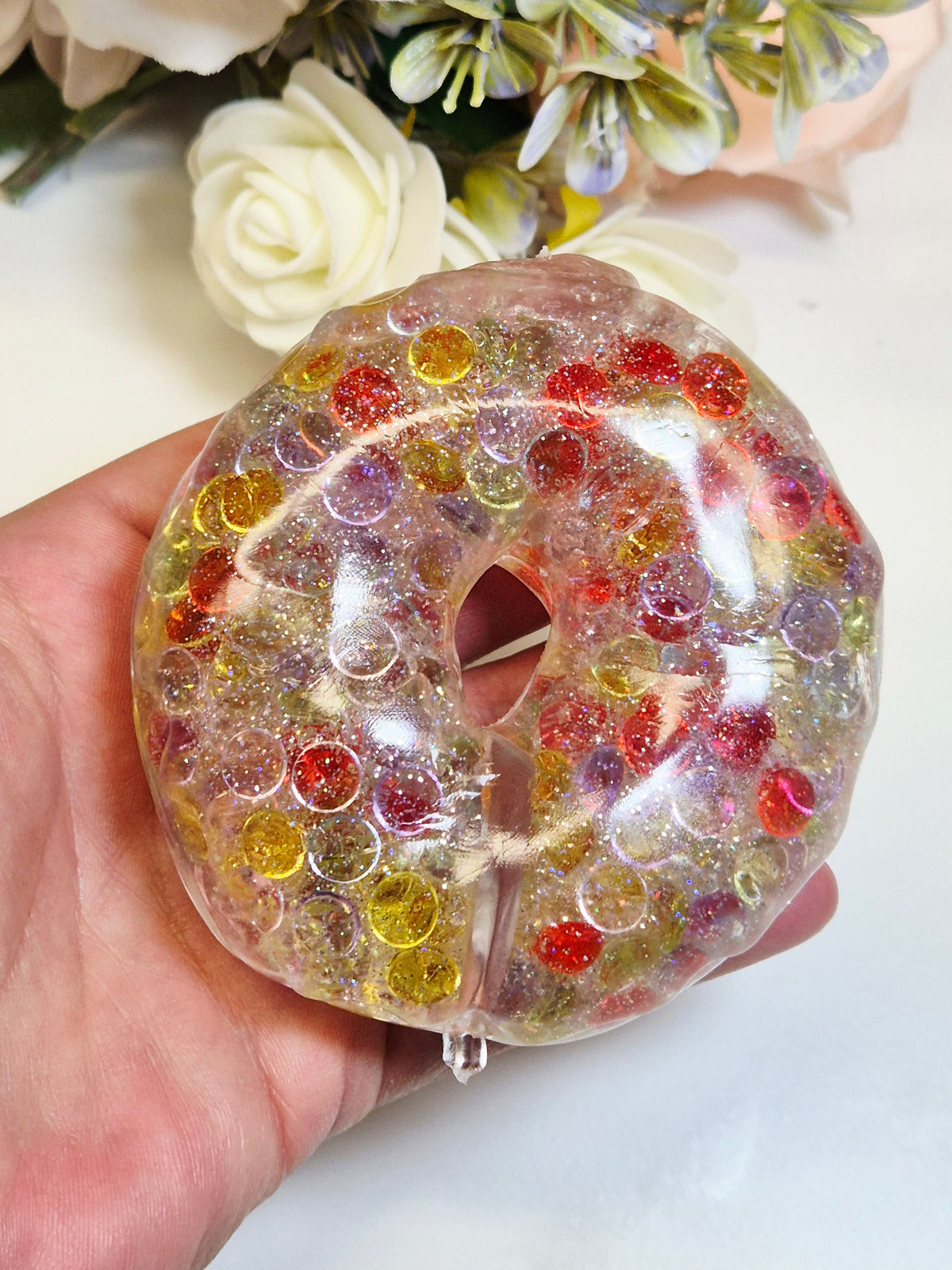 Stressball Jelly'n'Beads