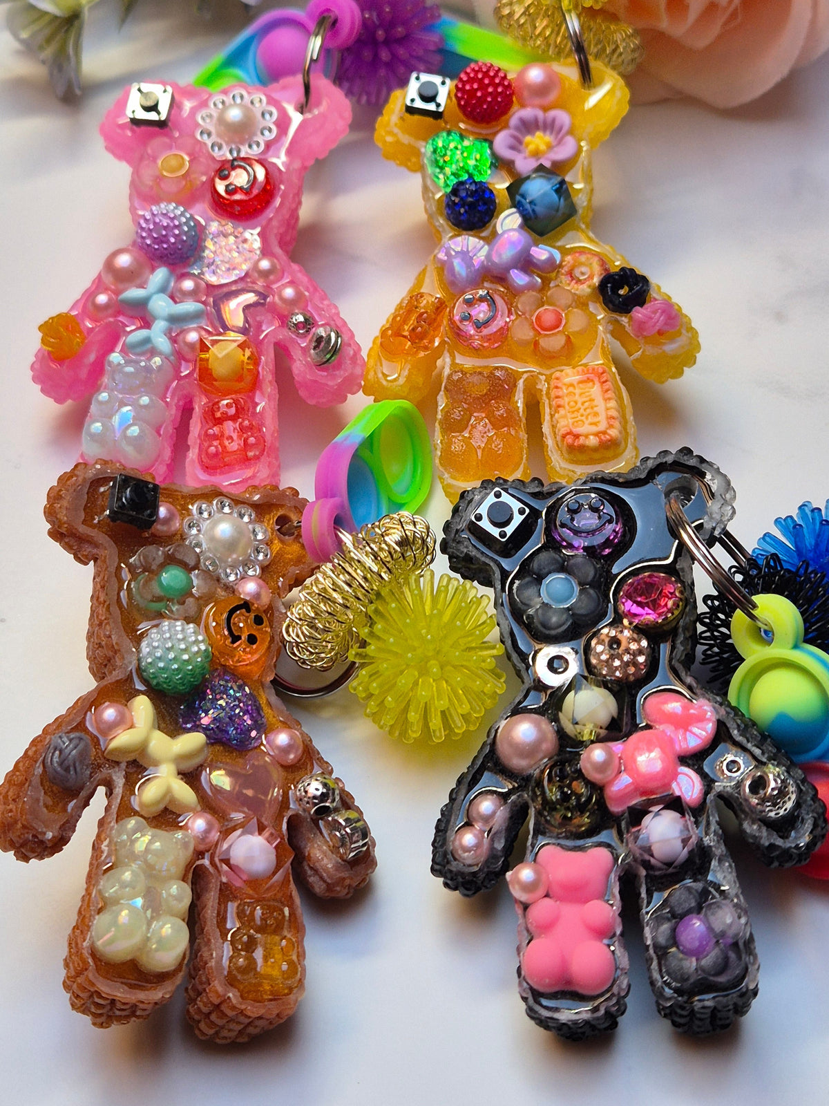 Stim Fidget raues Bärchen