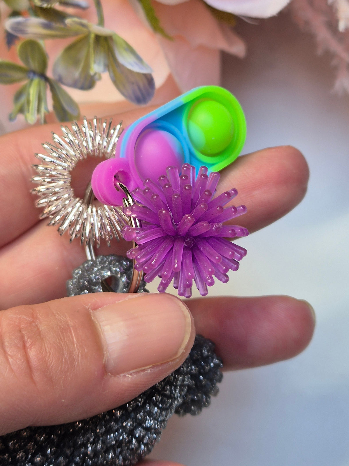 Stim Fidget raues Bärchen