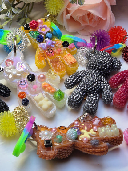 Stim Fidget raues Bärchen