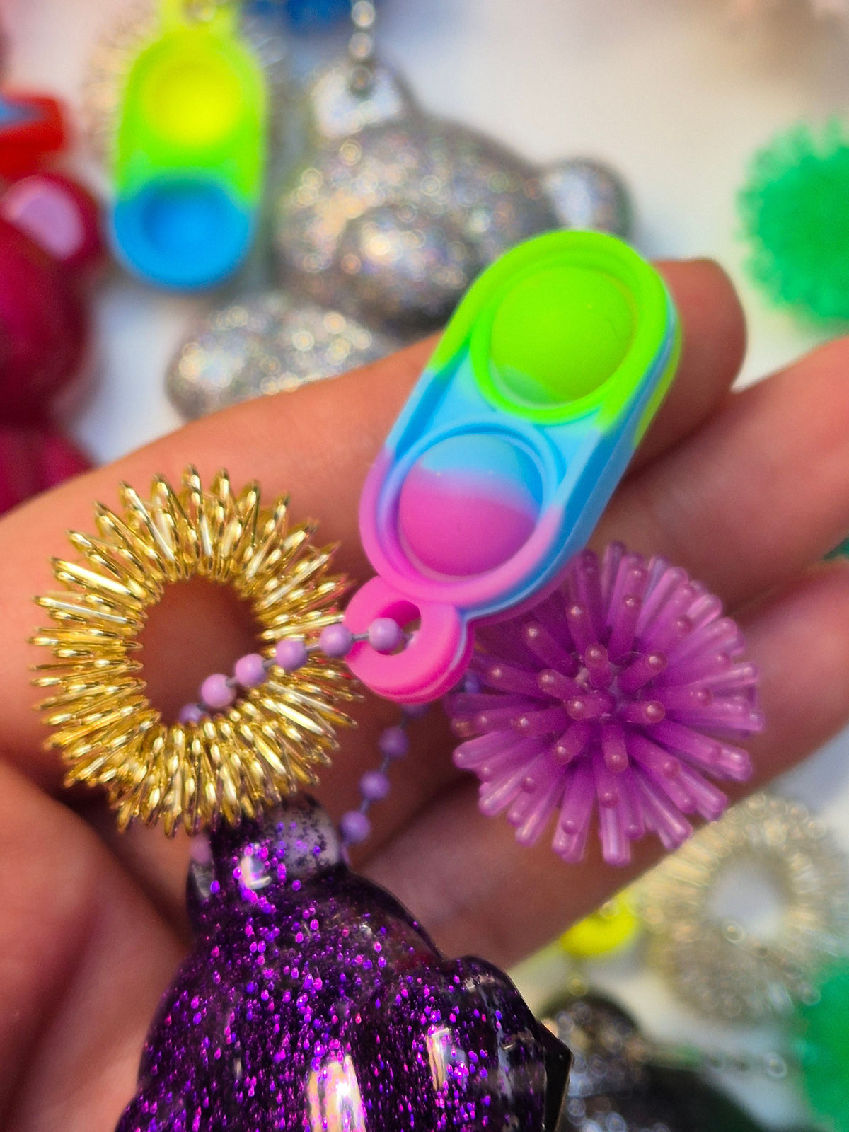 Stim Fidget glattes Bärchen
