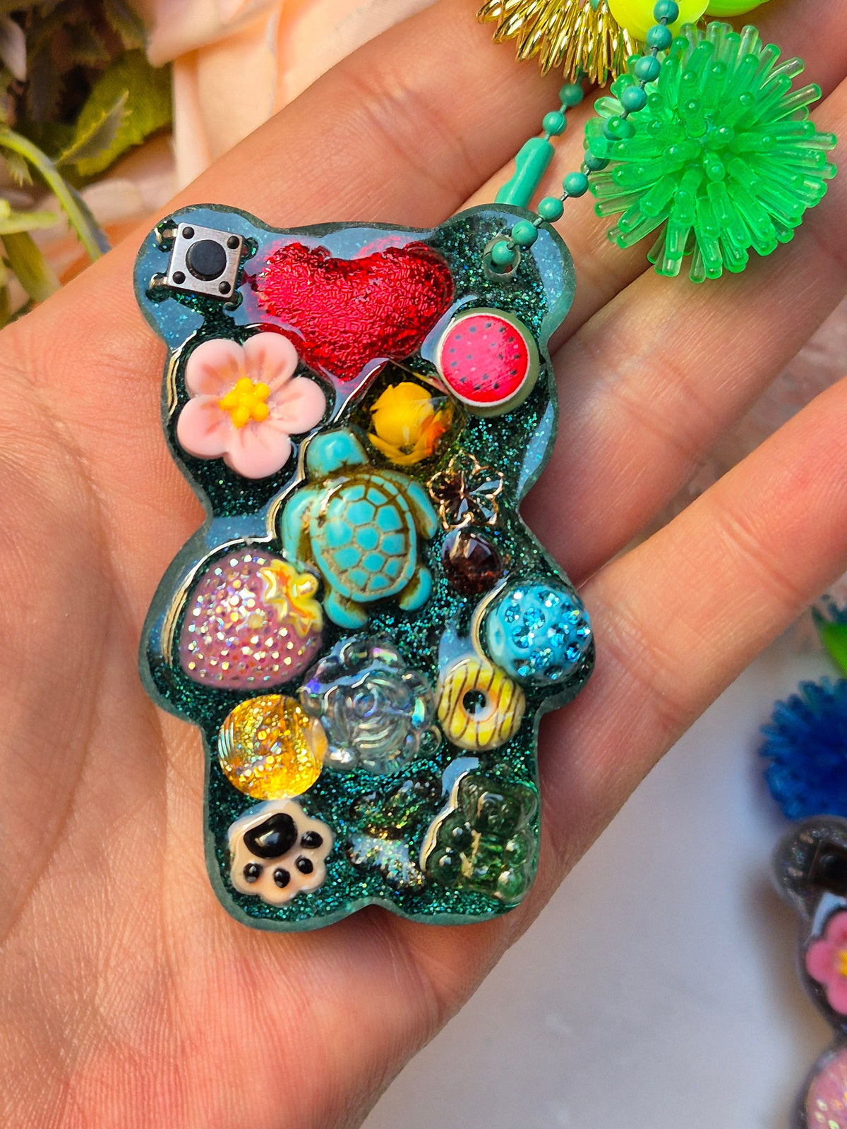 Stim Fidget glattes Bärchen