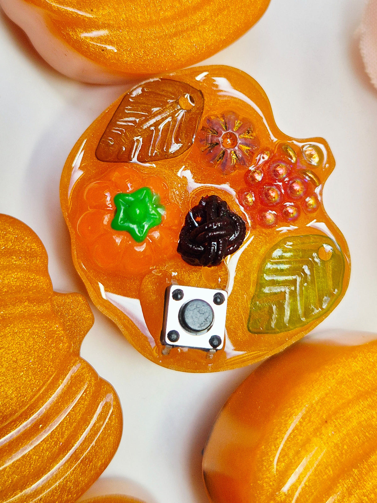 Mini Stim Fidget Kürbis Herbst